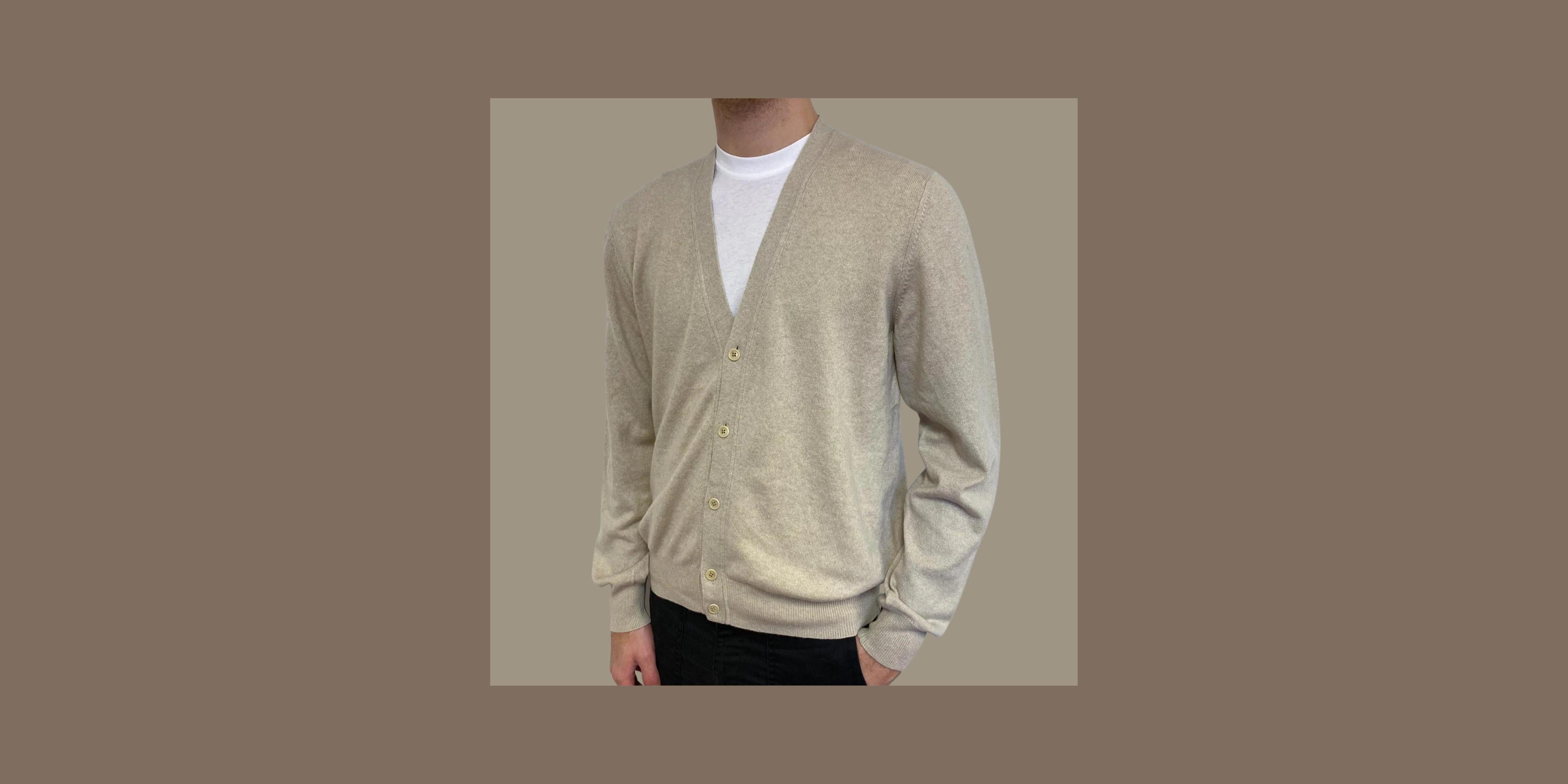 5 ways to wear men's cashmere cardigans