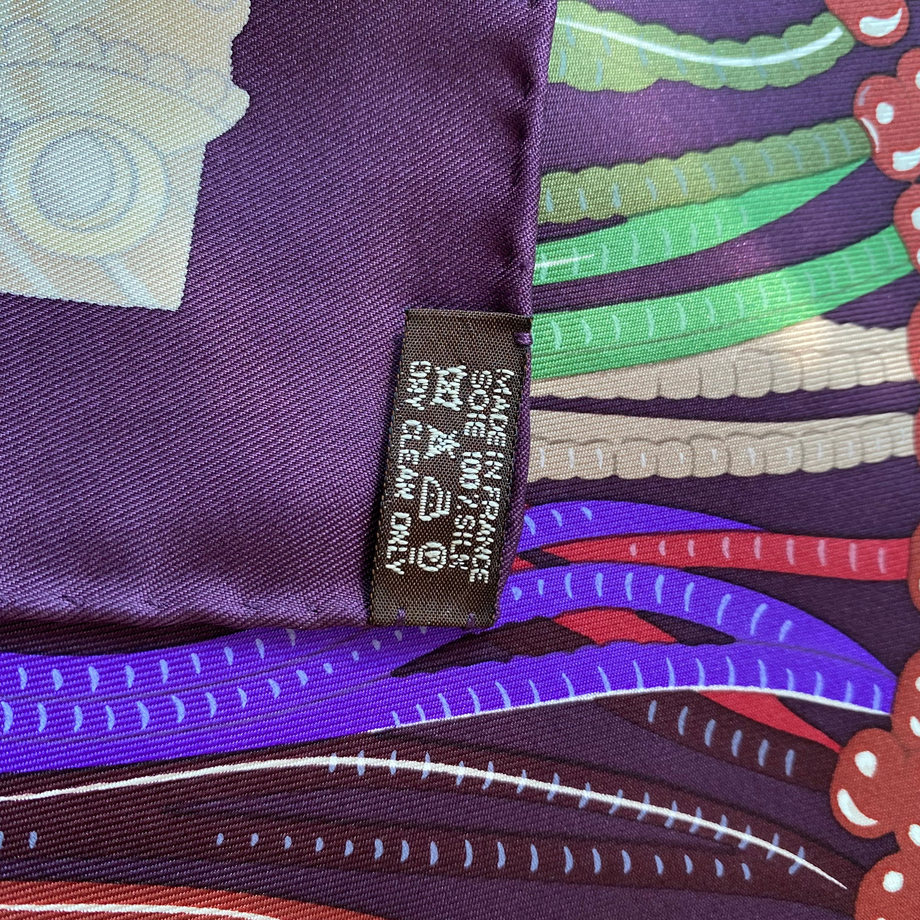 Brand New Boxed Hermés Ceintures et Liens Silk Scarf Quite Rare