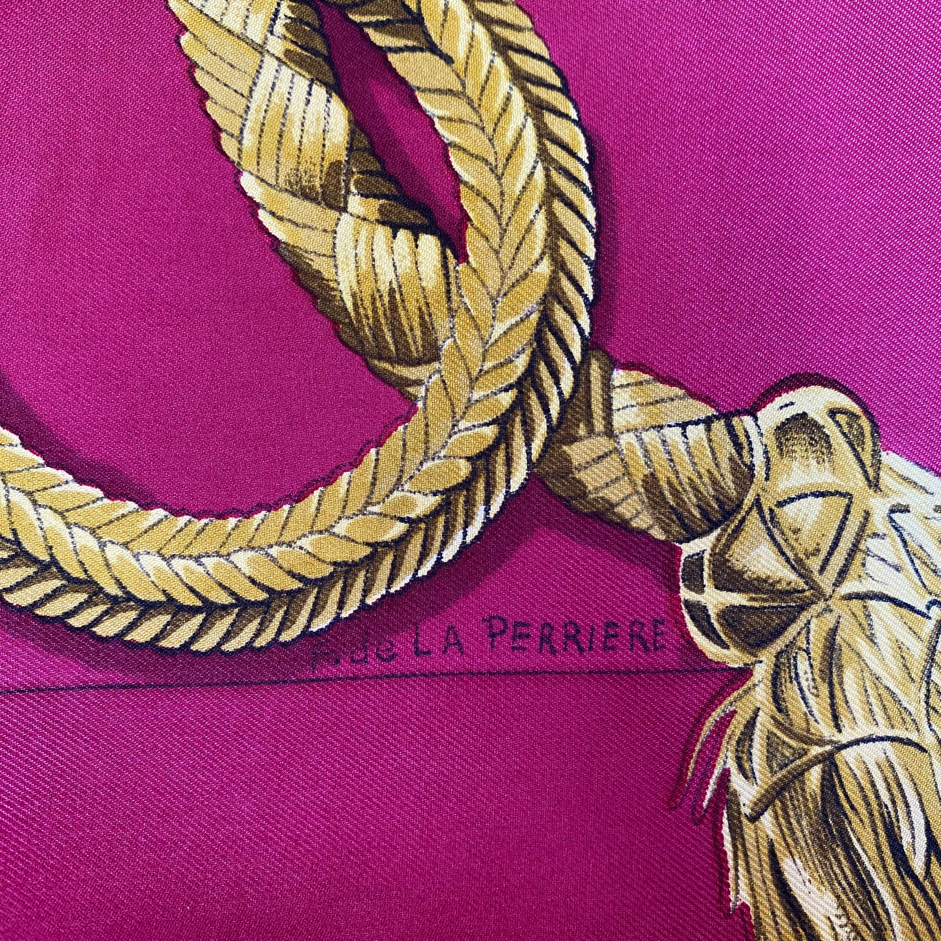 Hermès Palefroi Vintage Silk Scarf
