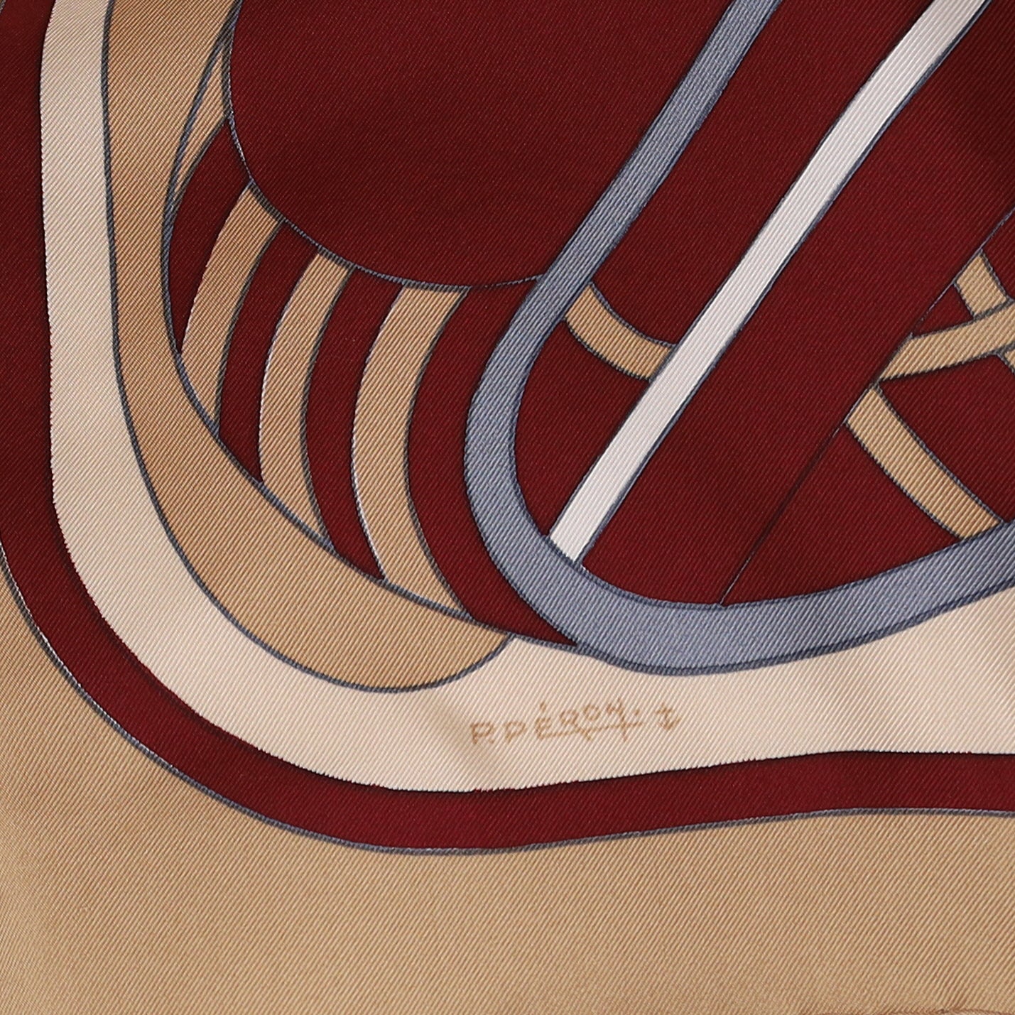 Pristine Hermès Thalassa Silk Scarf Quite Rare