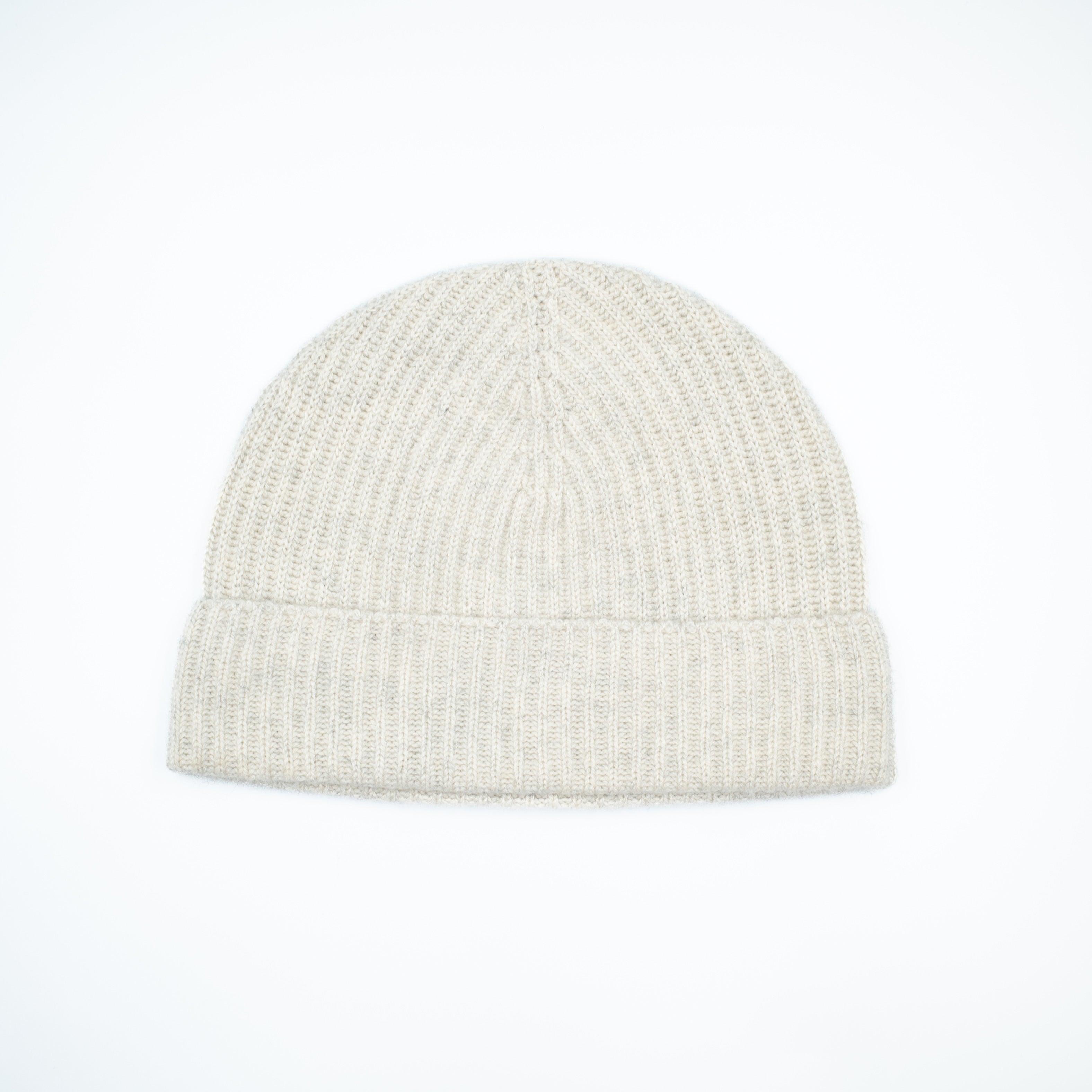 Brand New Scottish Cream Knit Beanie Hat Unisex