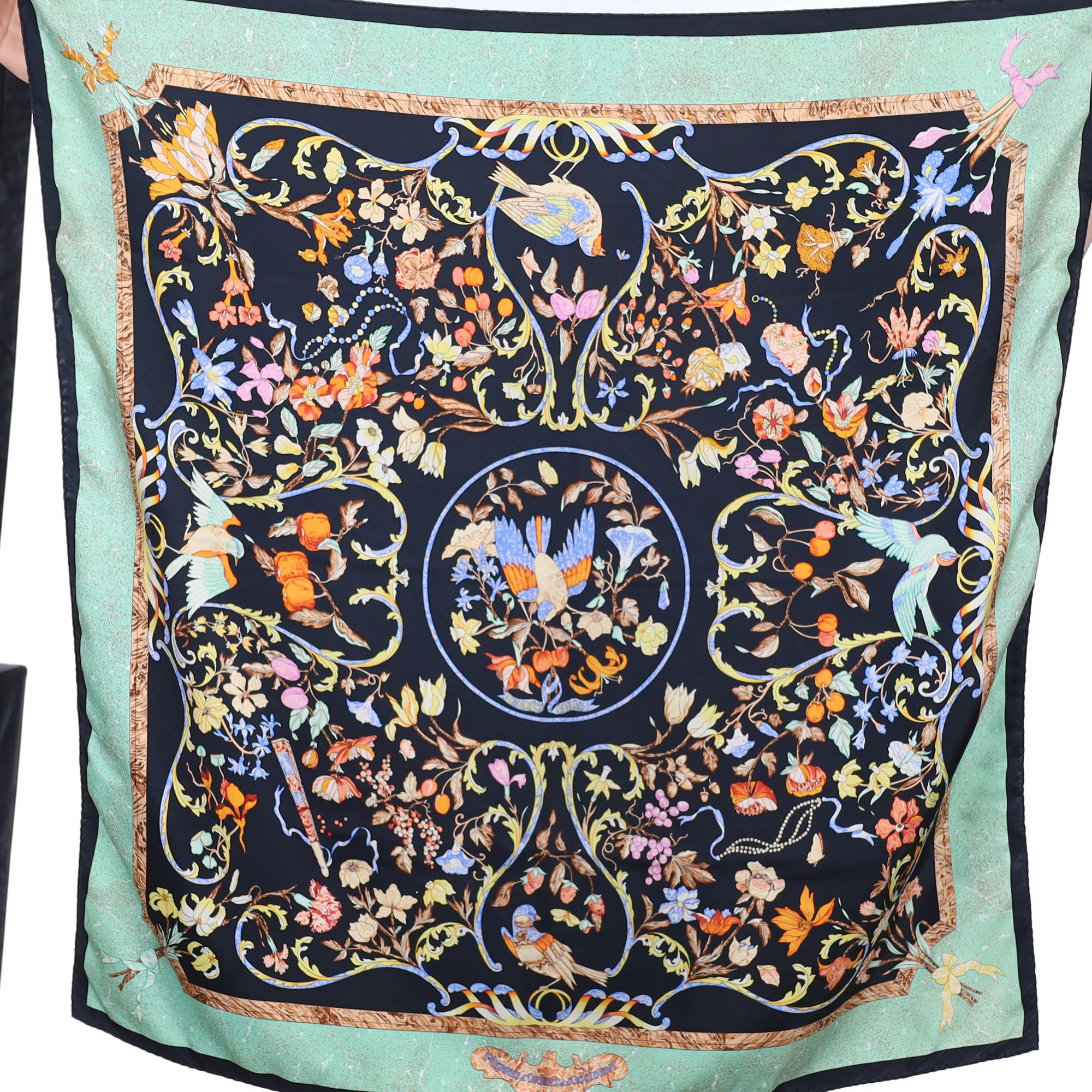 Hermès Pierres d’Orient et d’Occident Silk Scarf