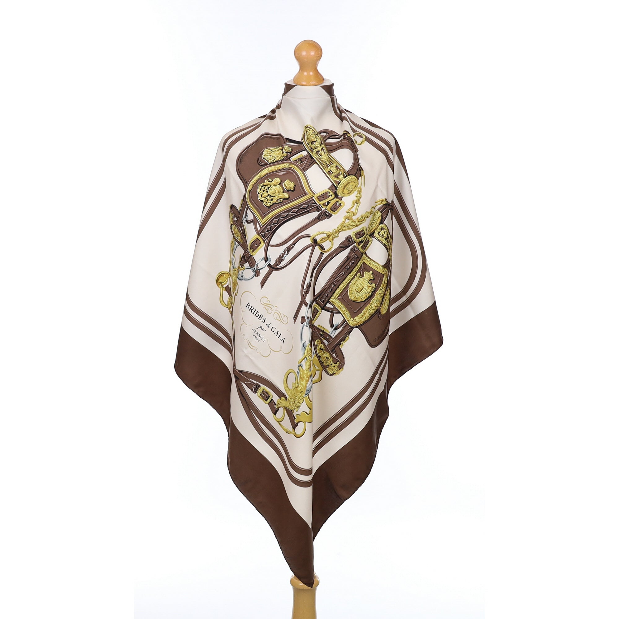 Hermès Brides de Gala Silk Scarf
