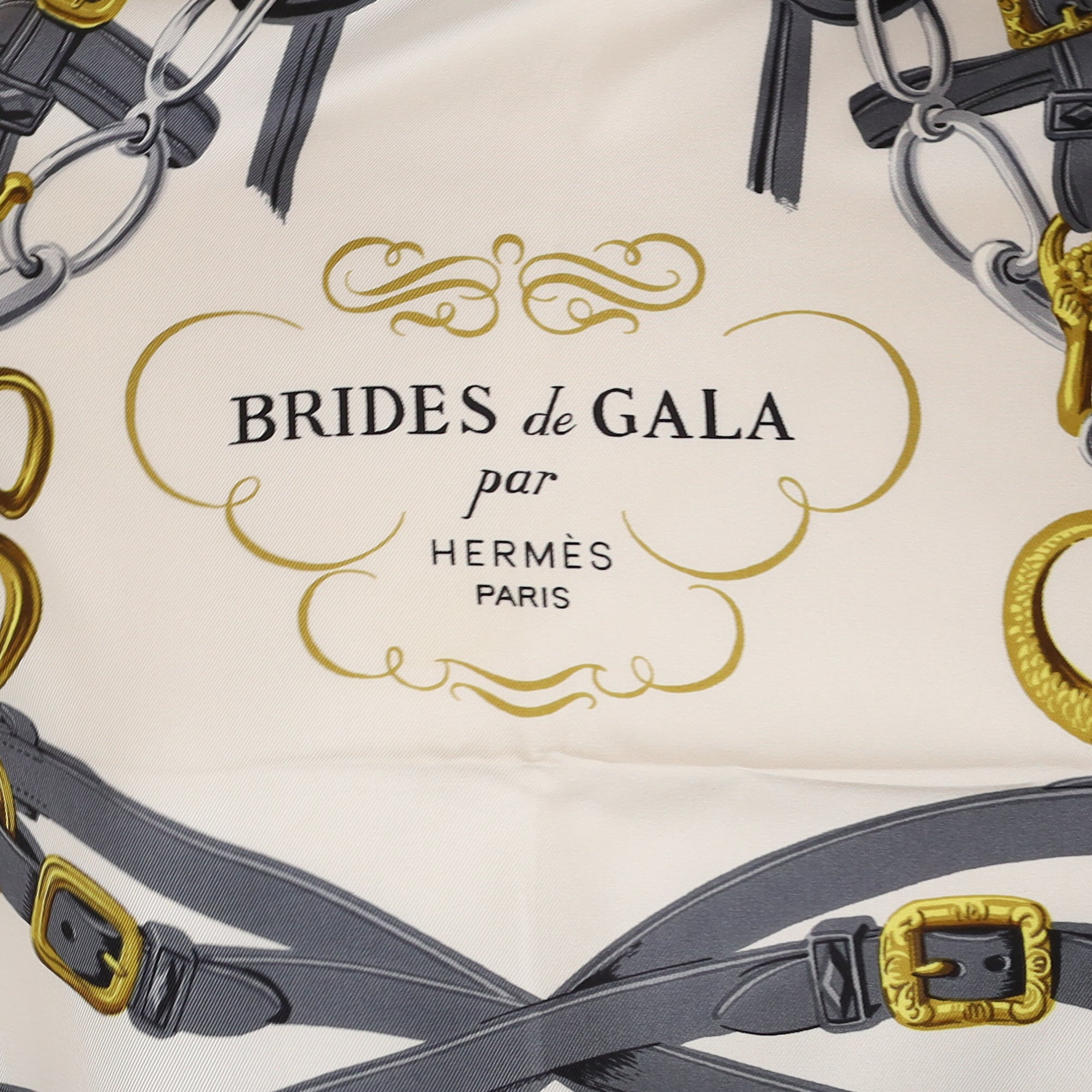 Brand New Boxed Hermès Brides de Gala Silk Scarf