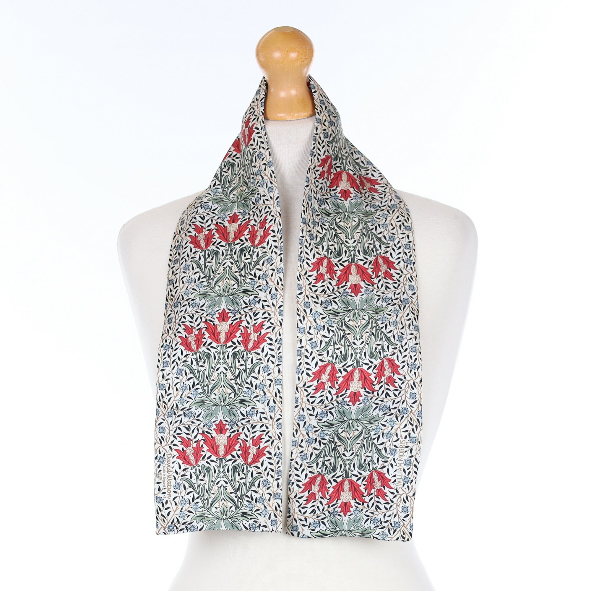 David Watson William Morris Print Silk Scarf