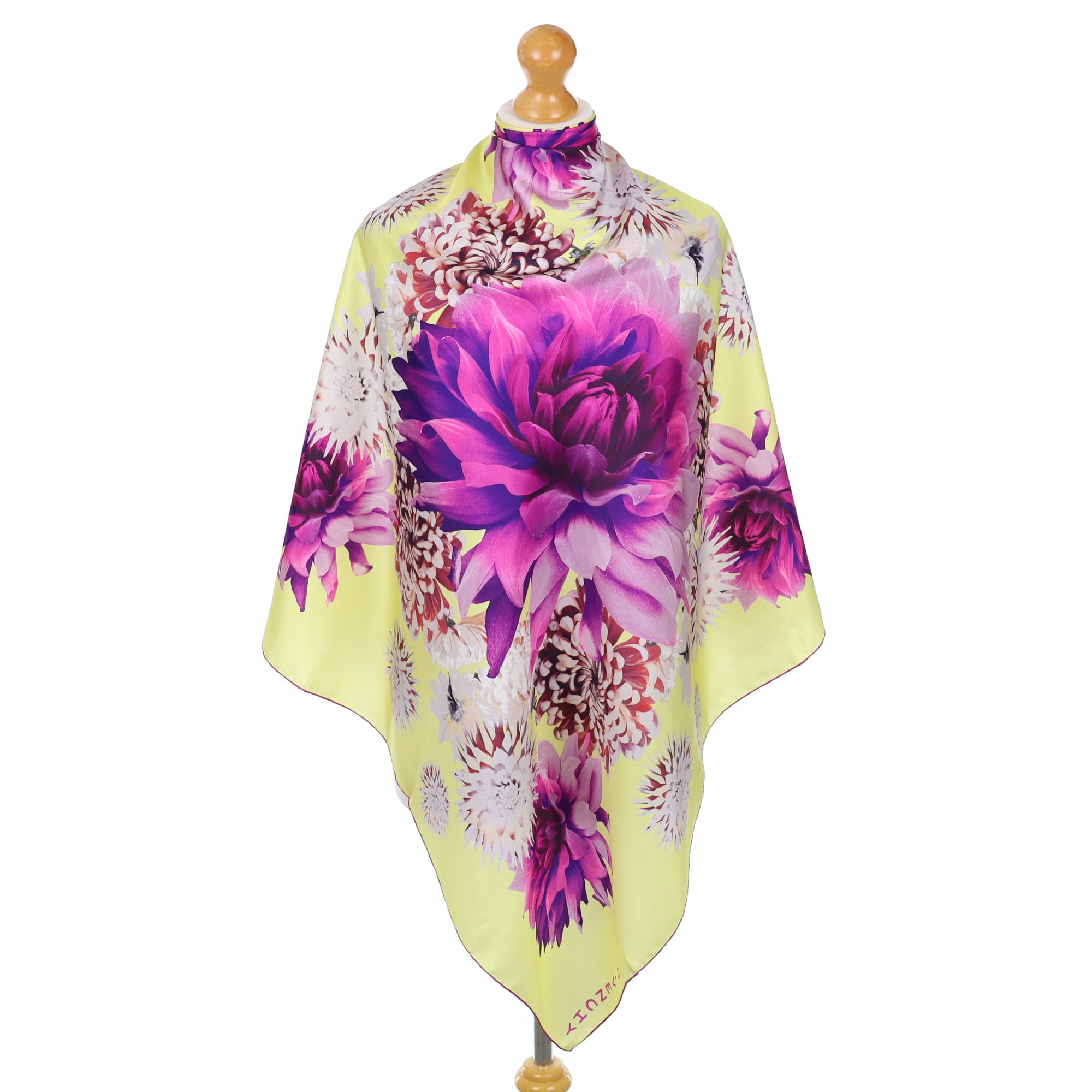 Brand New Givenchy Floral Silk Scarf