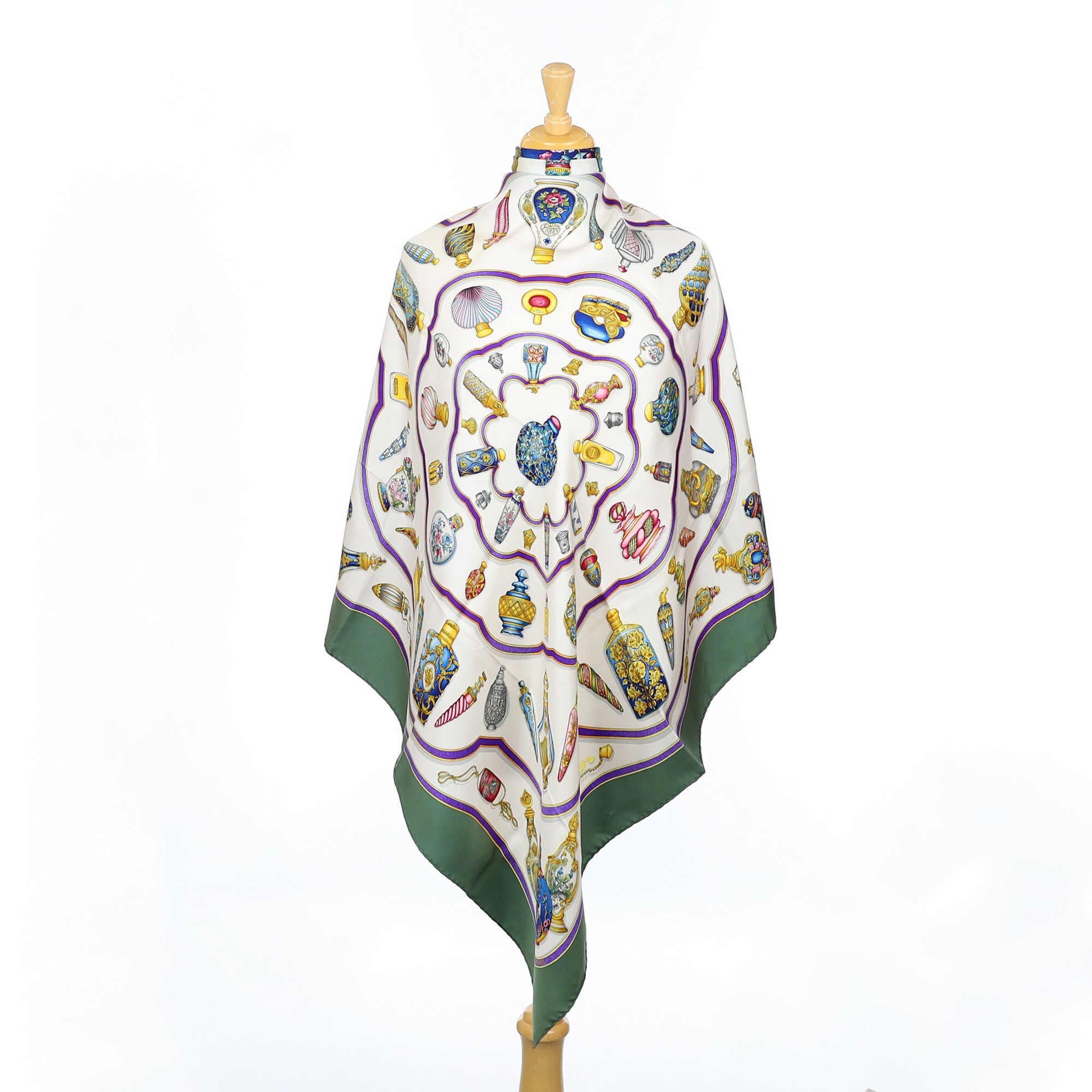 Hermès Qu’ Importe le Flacon Silk Scarf
