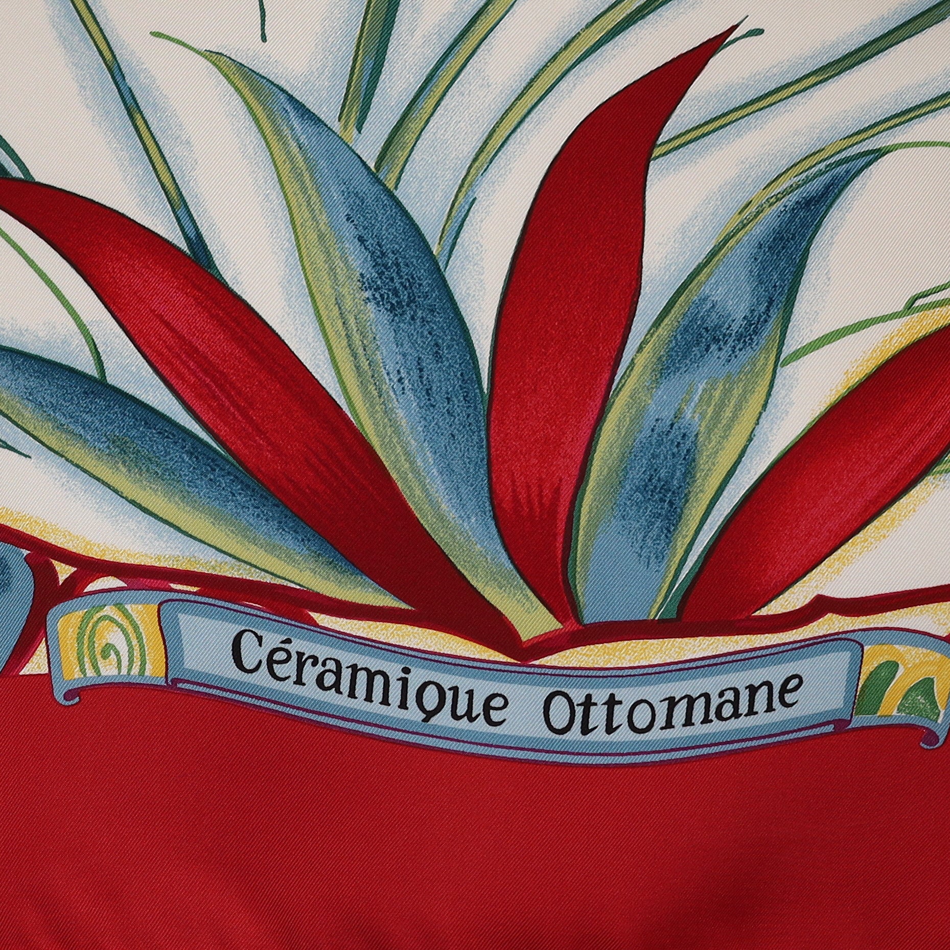 Hermès Céramique Ottomane Silk Scarf Quite Rare