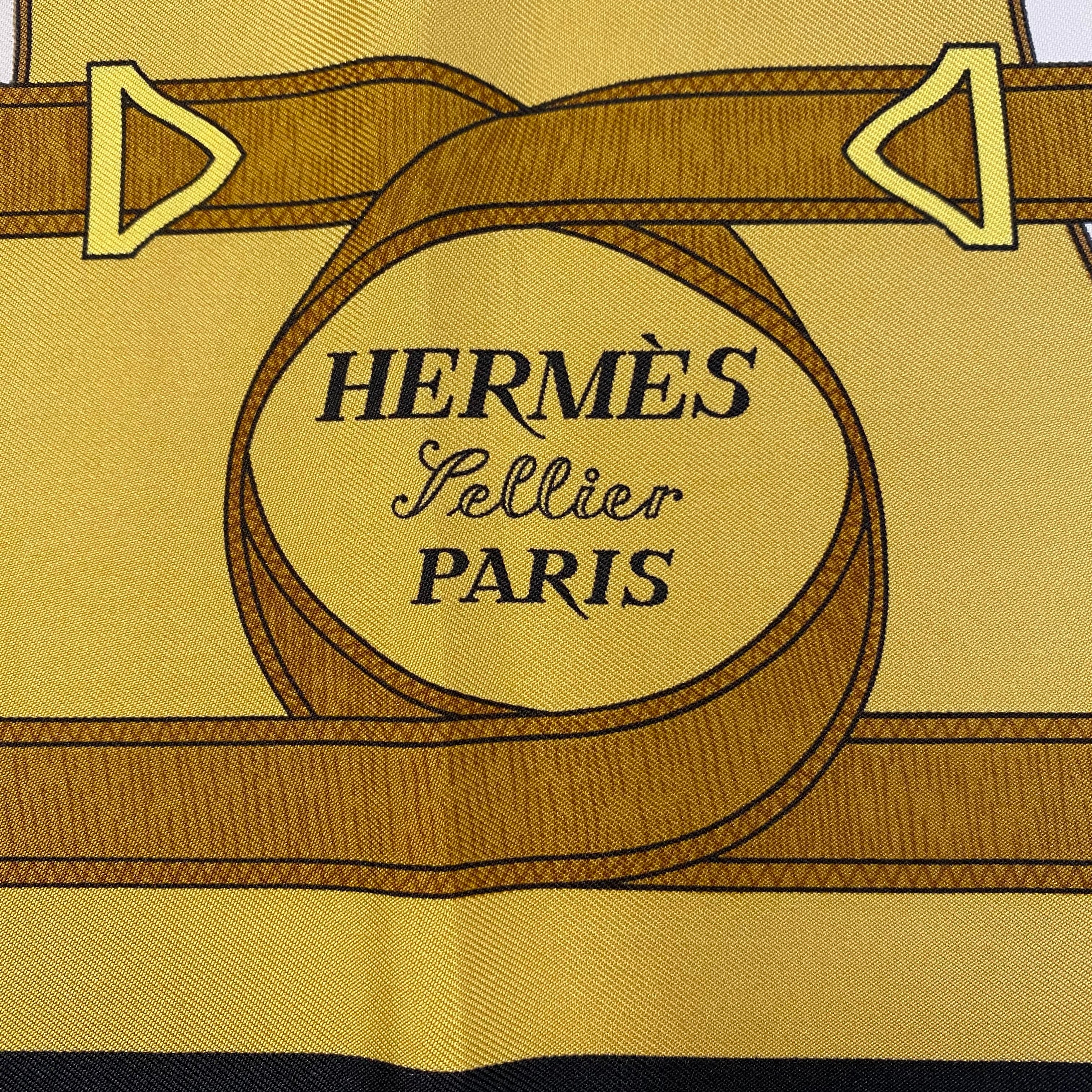 Hermès Eperon D’Or Silk Scarf