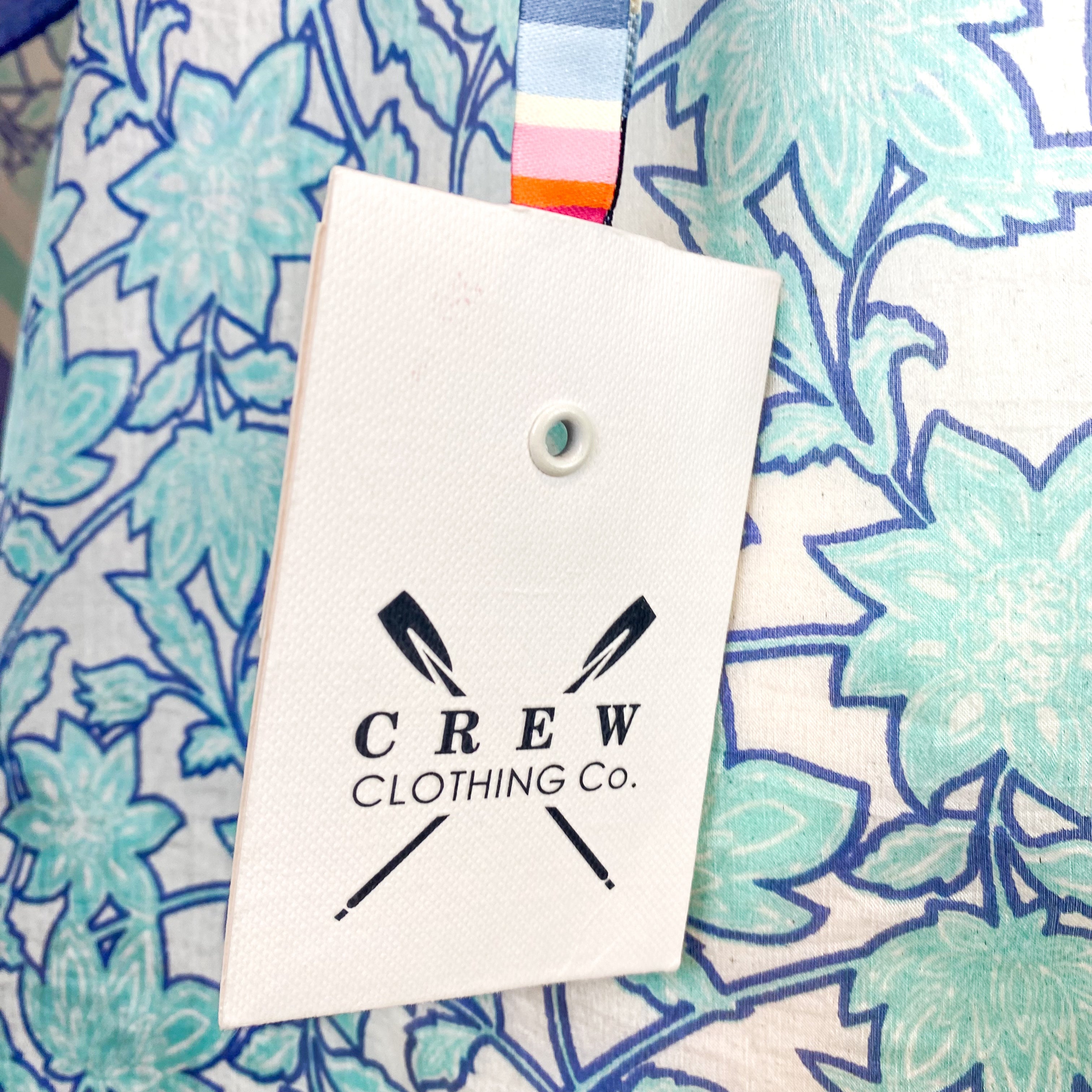 Brand New Crew Clothing Floral Silk Scarf