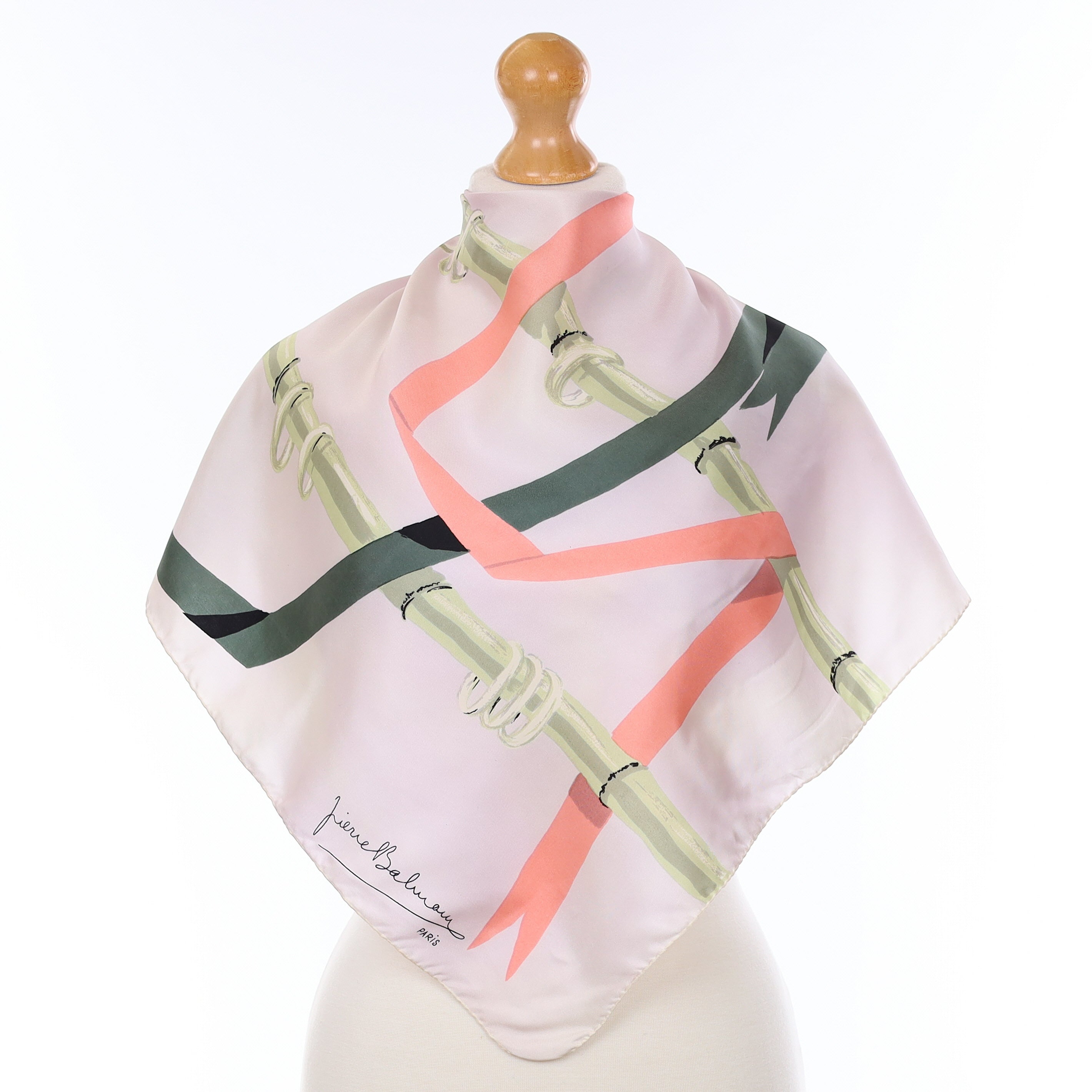 1960’s Pierre Balmain Vintage Silk Scarf