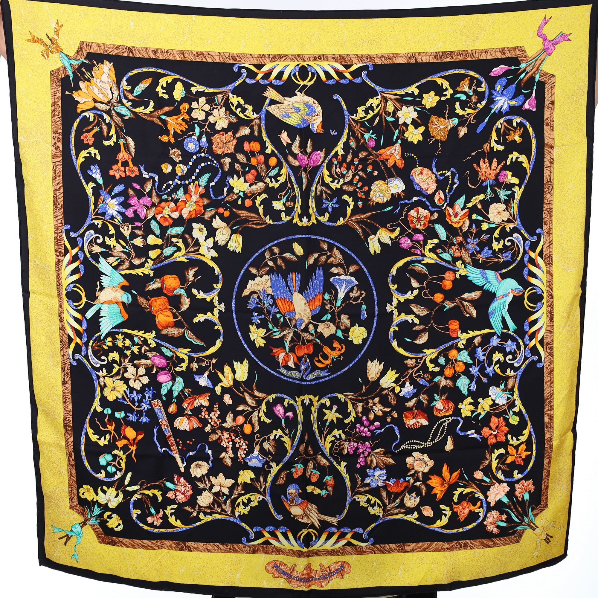 Hermès Pierres d’Orient et d’Occident Silk Scarf