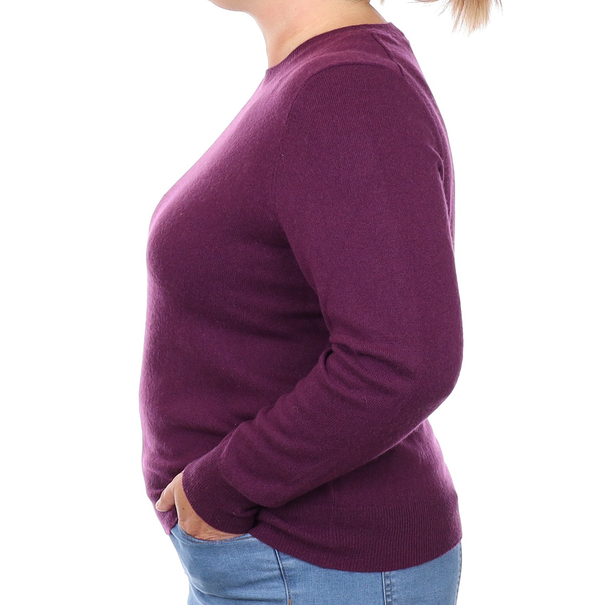 Cashmere Crew Neck Jumper Large