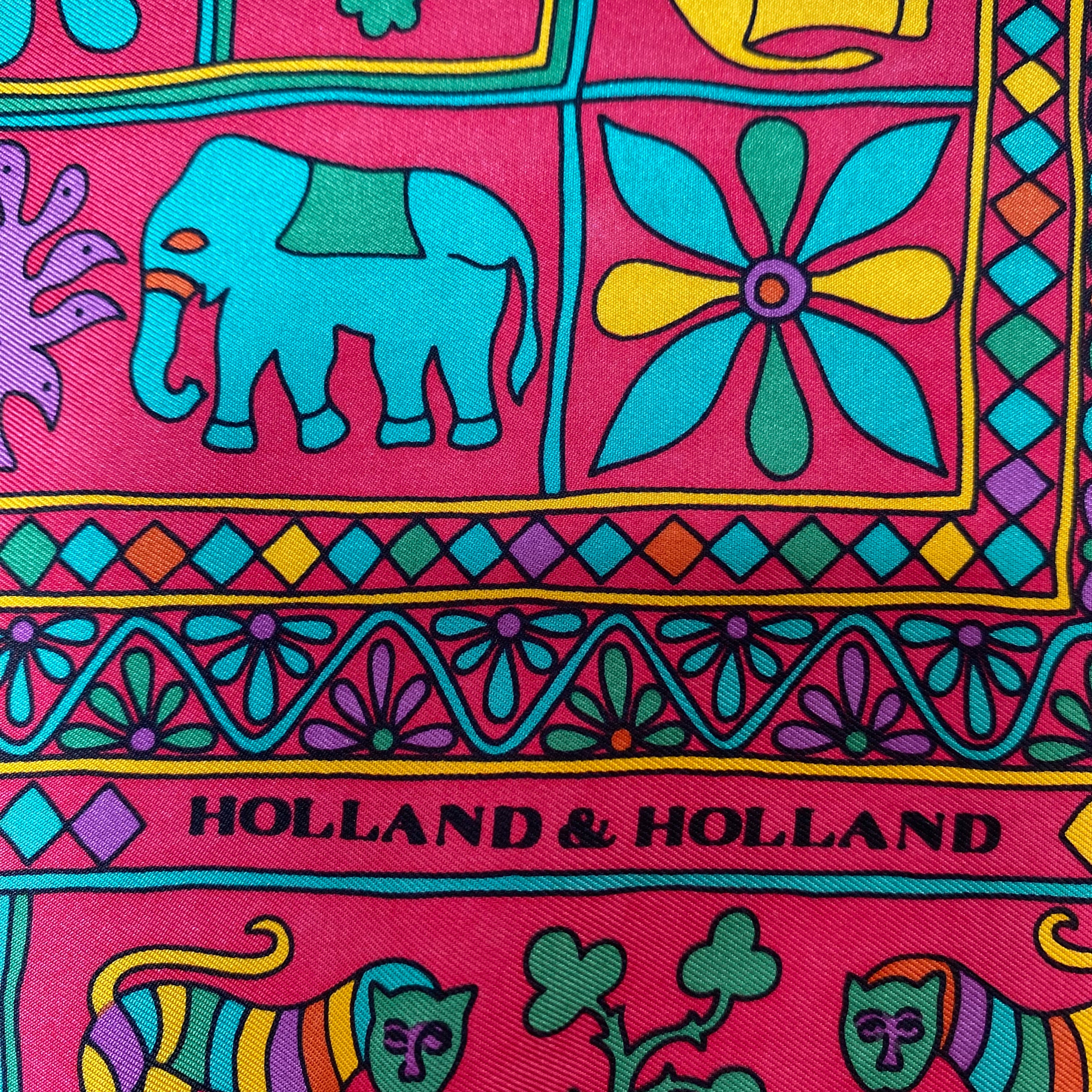 Immaculate Holland and Holland Modern Silk Scarf