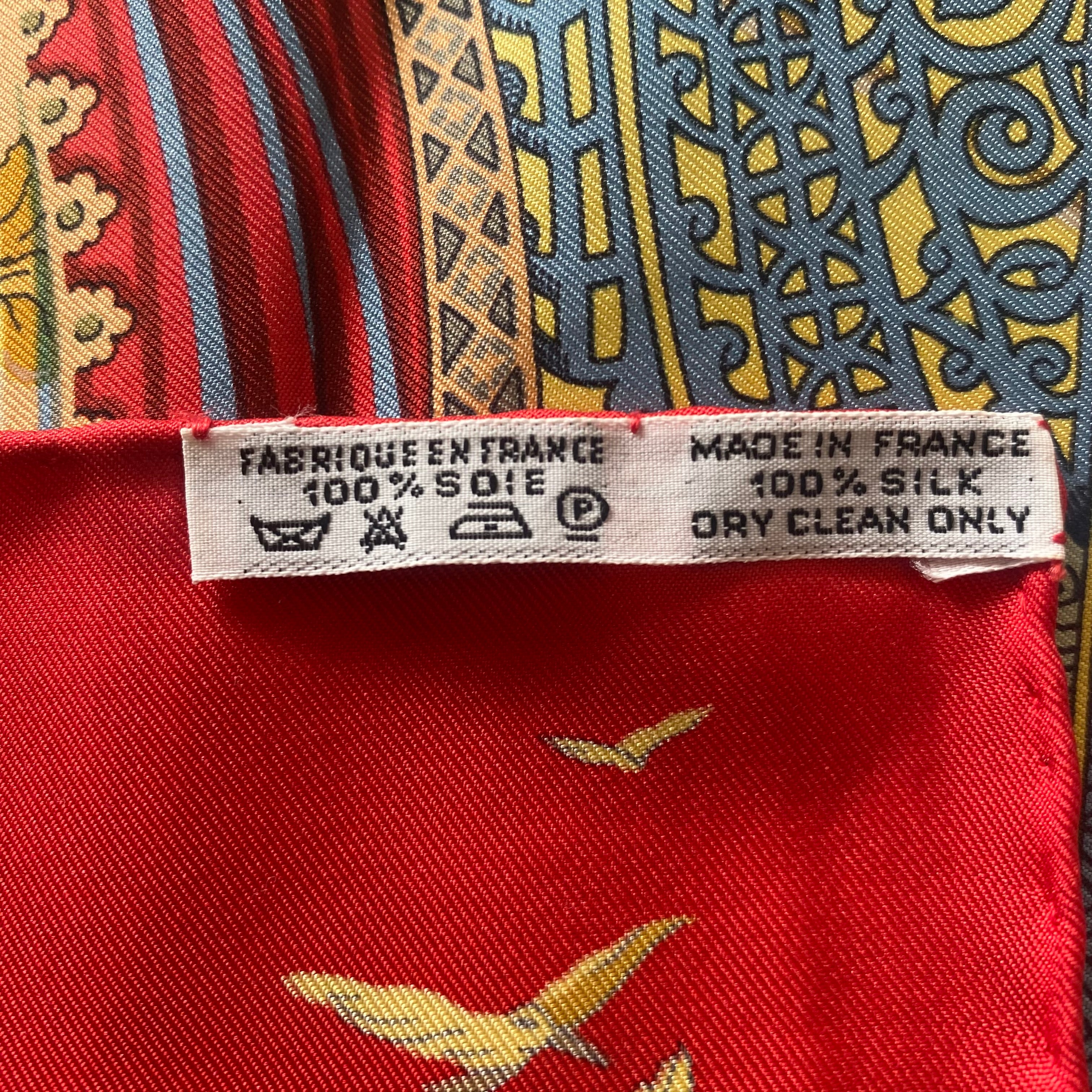 Brand New Boxed Hermès L’Atlantide Silk Scarf Quite Rare