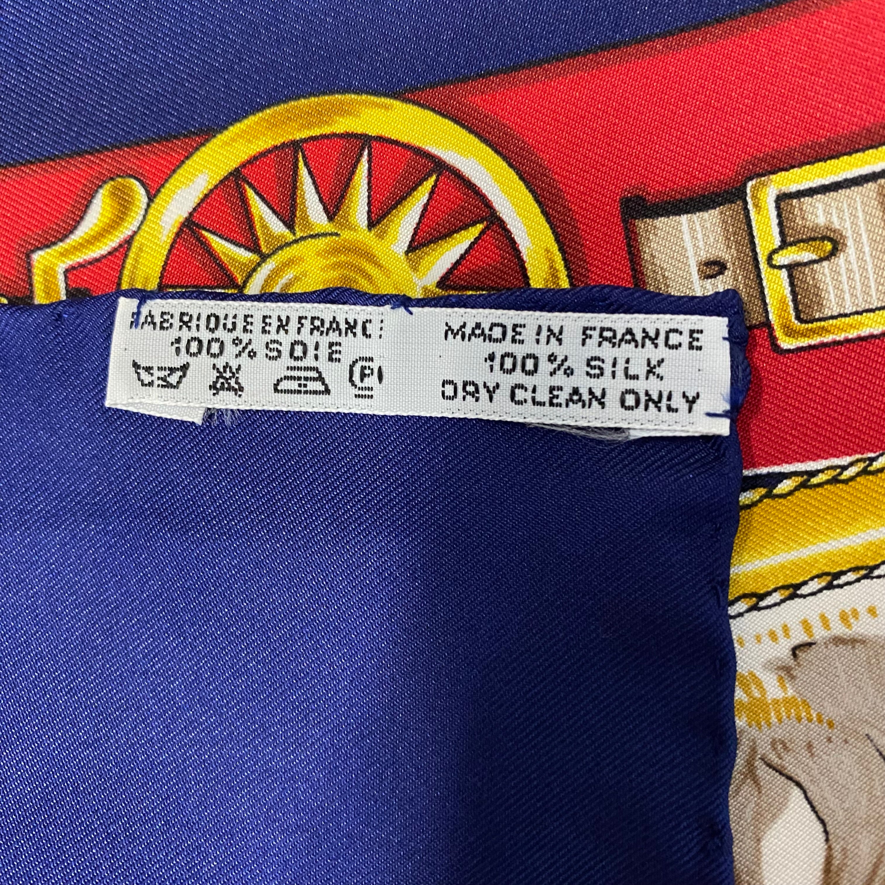 Pristine Boxed Hermès Chevaux de Trait Silk Scarf