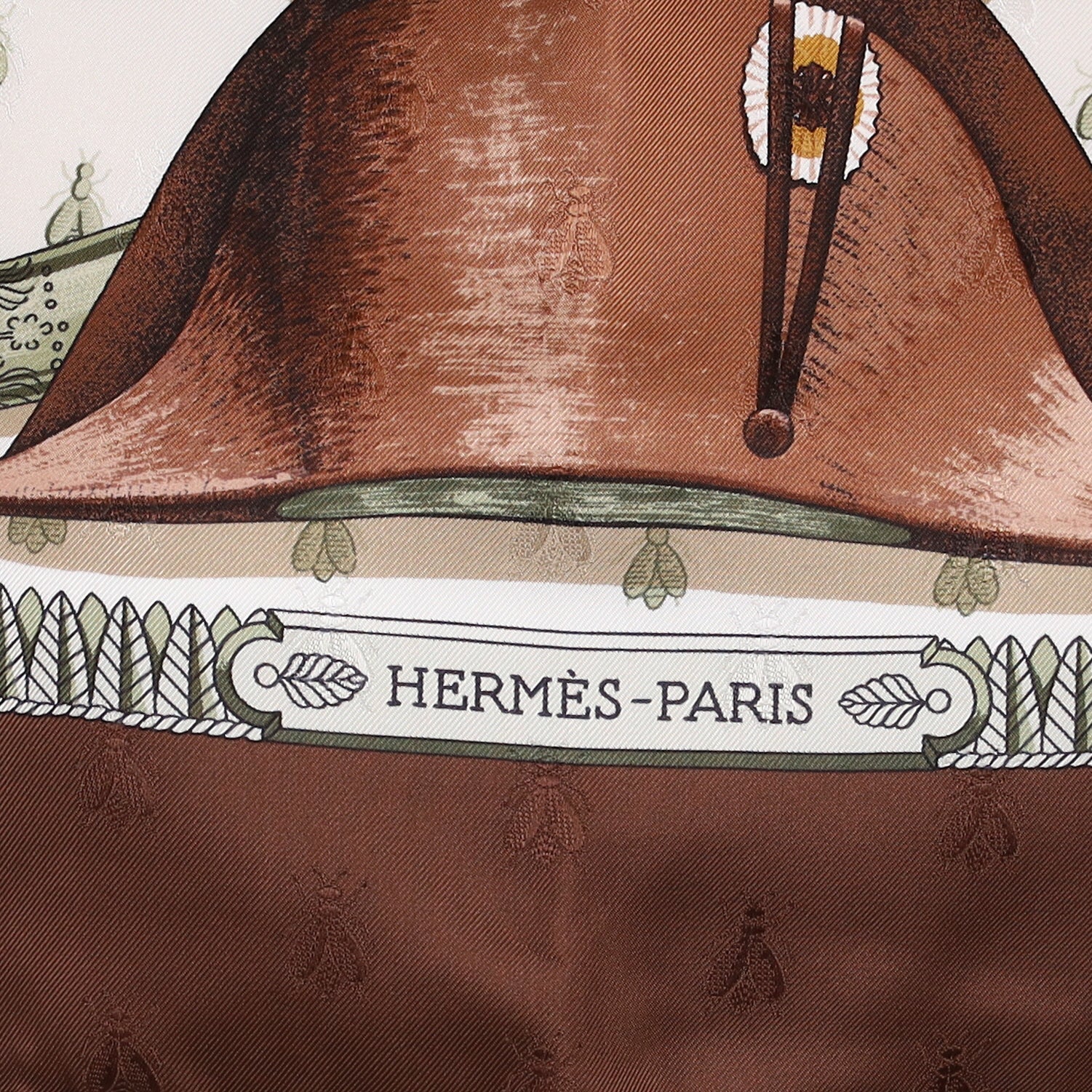 Brand New Boxed Hermès Napoléon Silk Scarf
