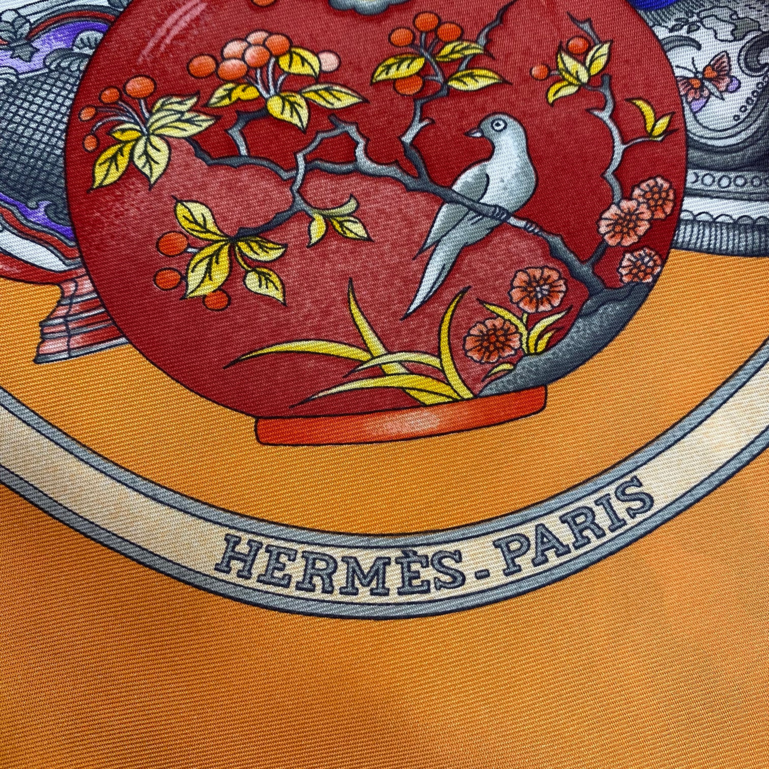 Brand New Boxed Hermès Qu Importe le Flacon Silk Scarf