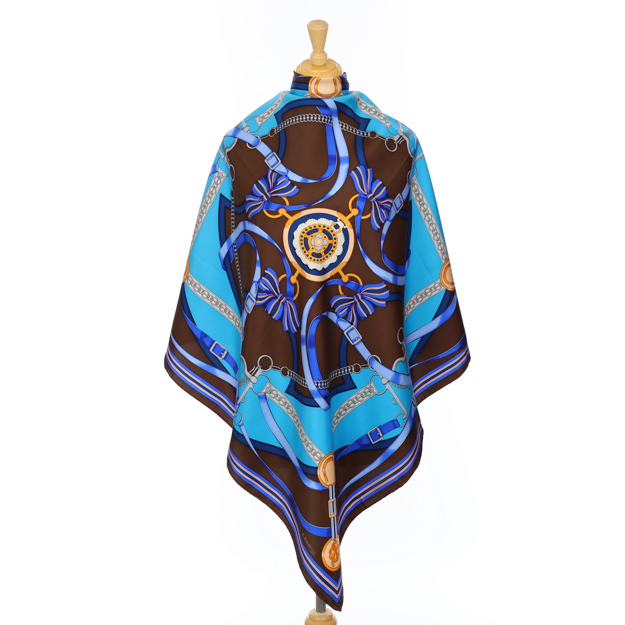 Brand New E Marinella Silk Scarf
