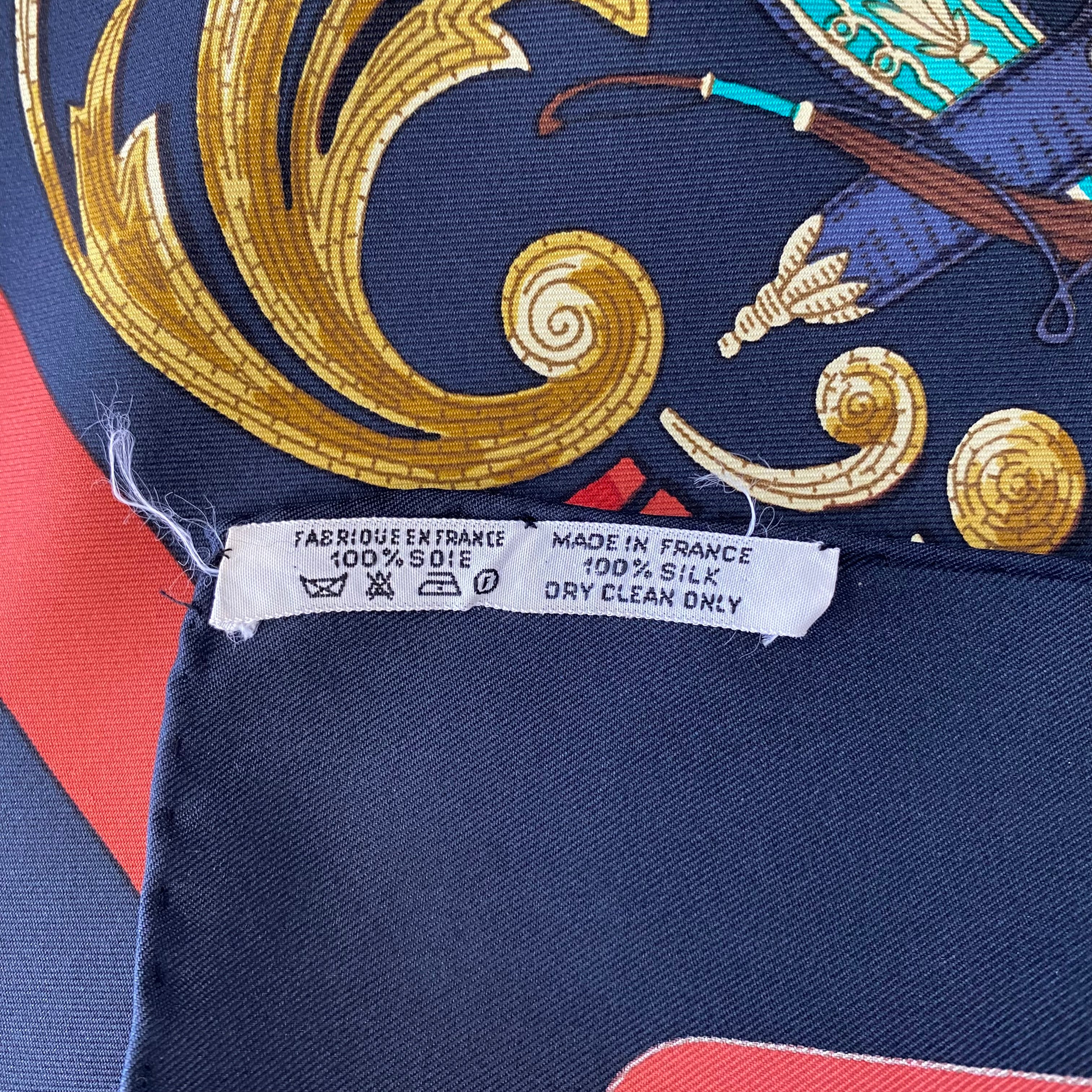 Hermès Cheval Turc Silk Scarf