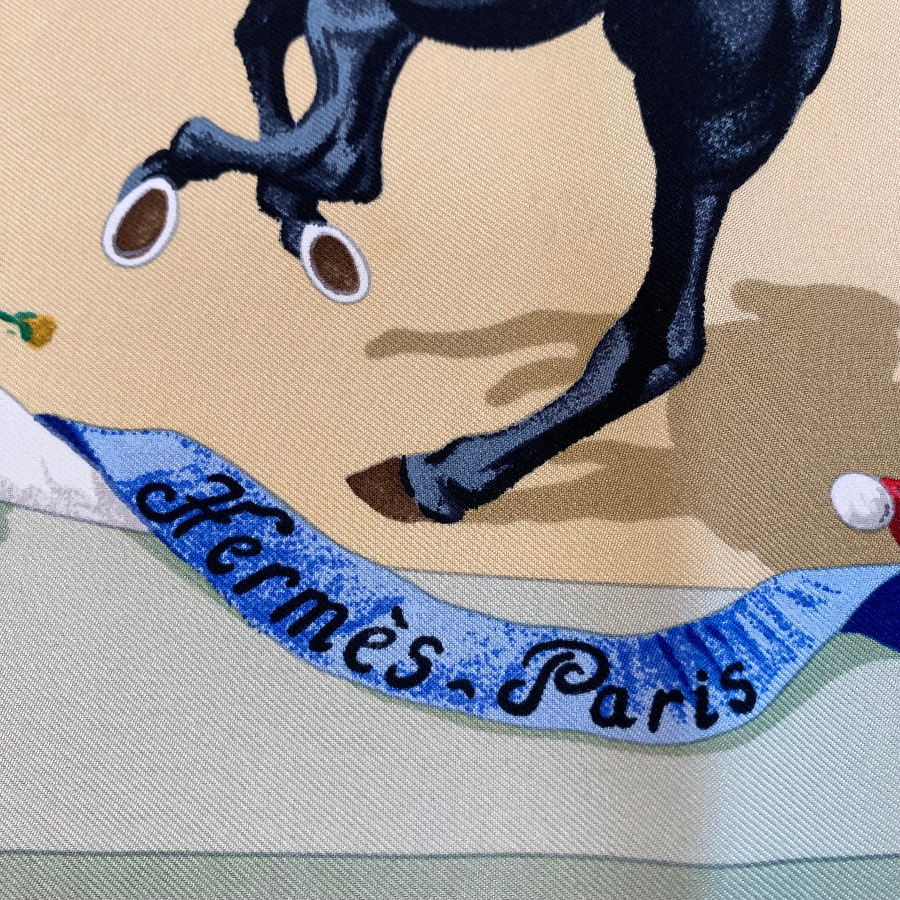 Hermès Plaza de Toros Silk Scarf