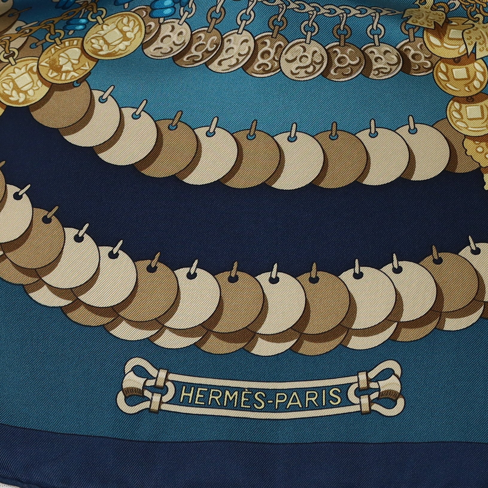 Hermès Kosmima Vintage Silk Scarf Quite Rare