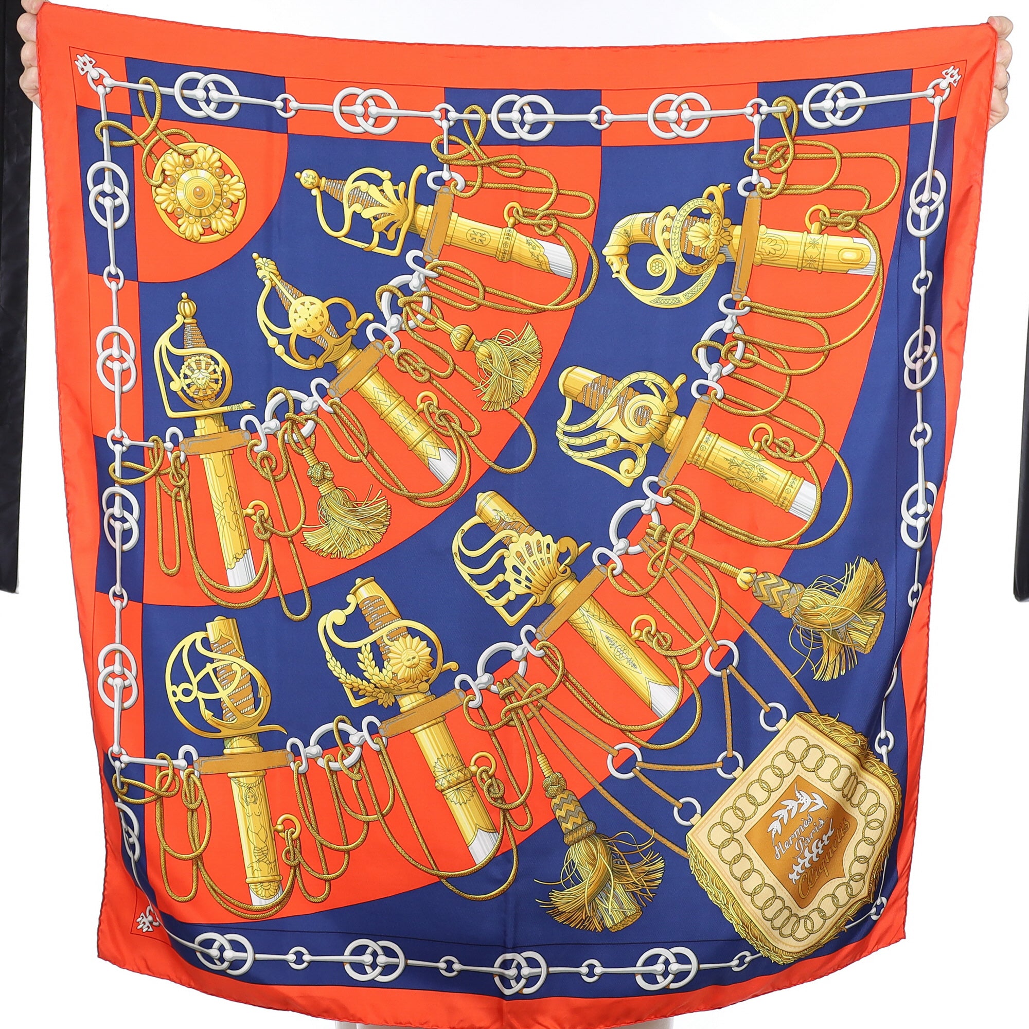 Hermès Cliquetis Silk Scarf