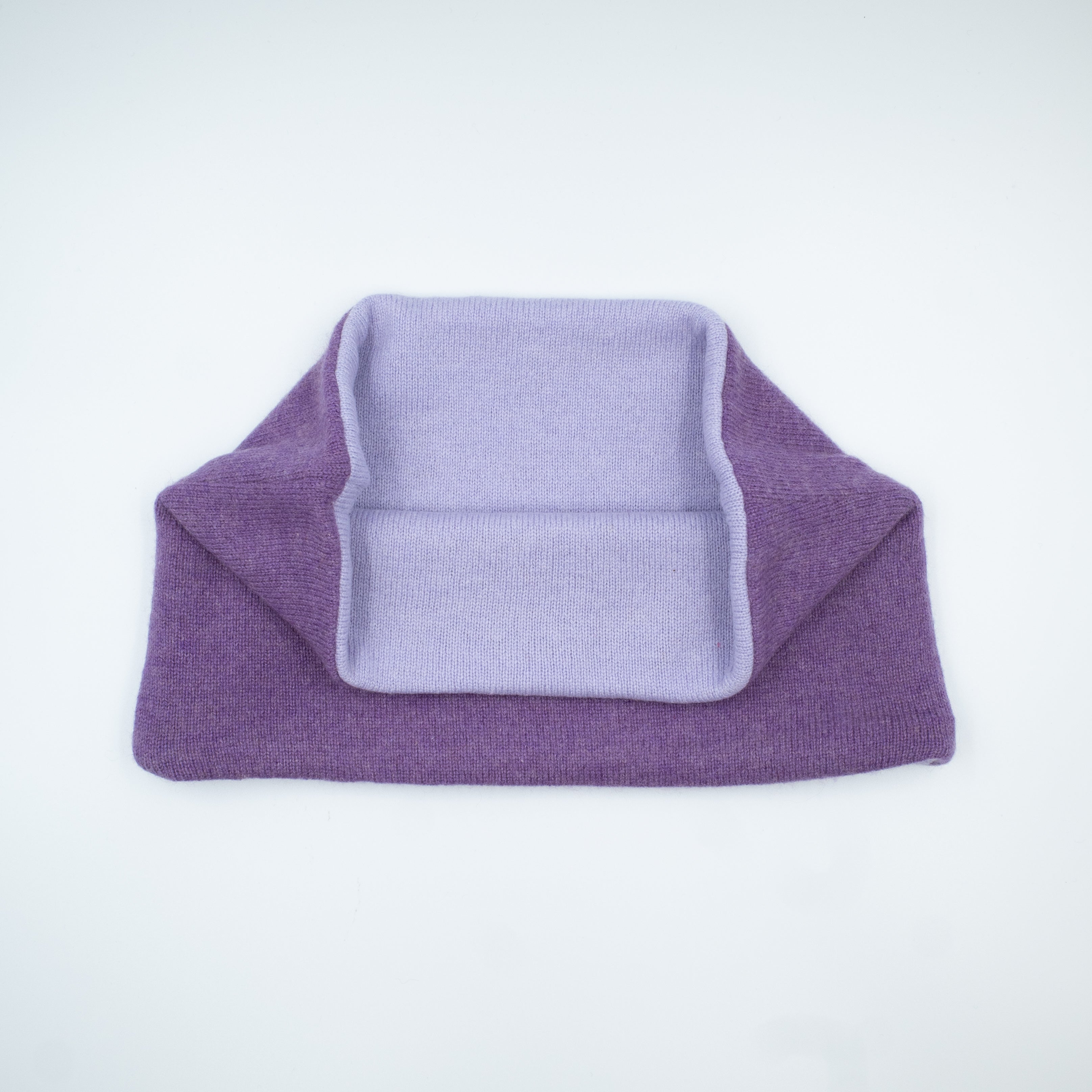 Purple and Lilac Neck Warmer