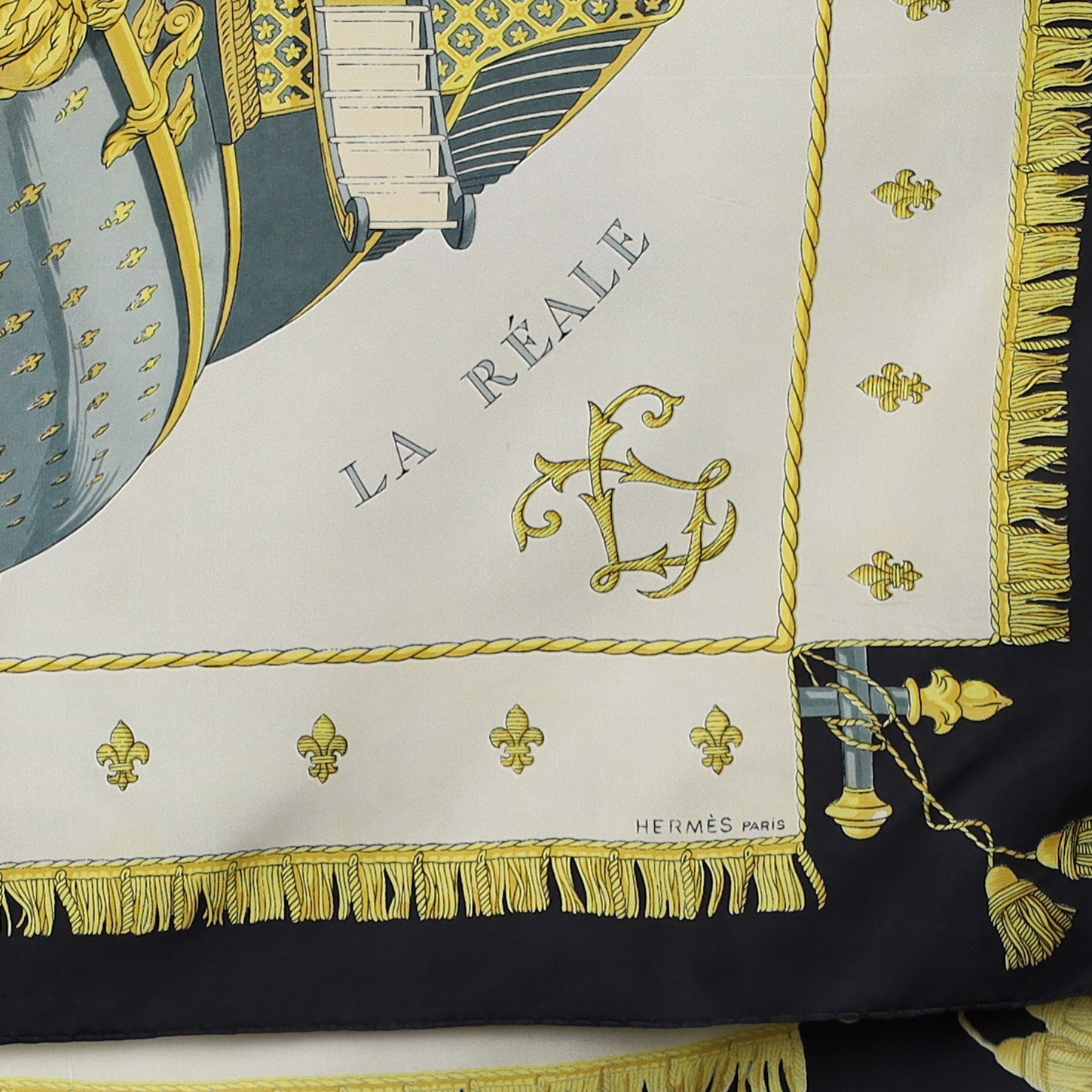 Hermès La Réale Silk Scarf