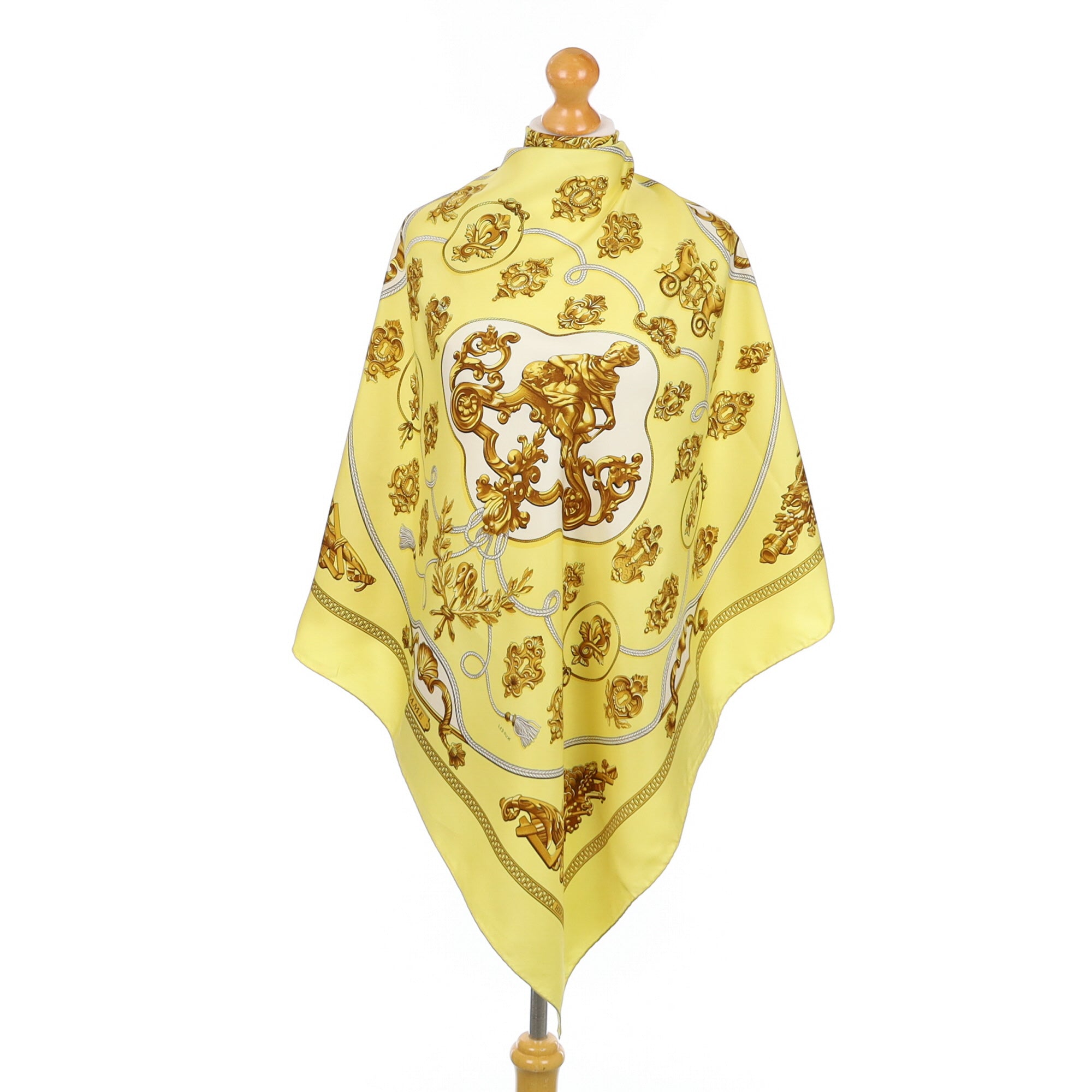 Hermès Sésame Designer Silk Scarf