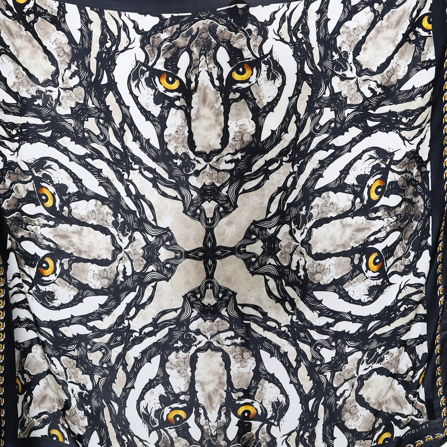 Brand New Ottoline Extra Large Designer Silk Scarf