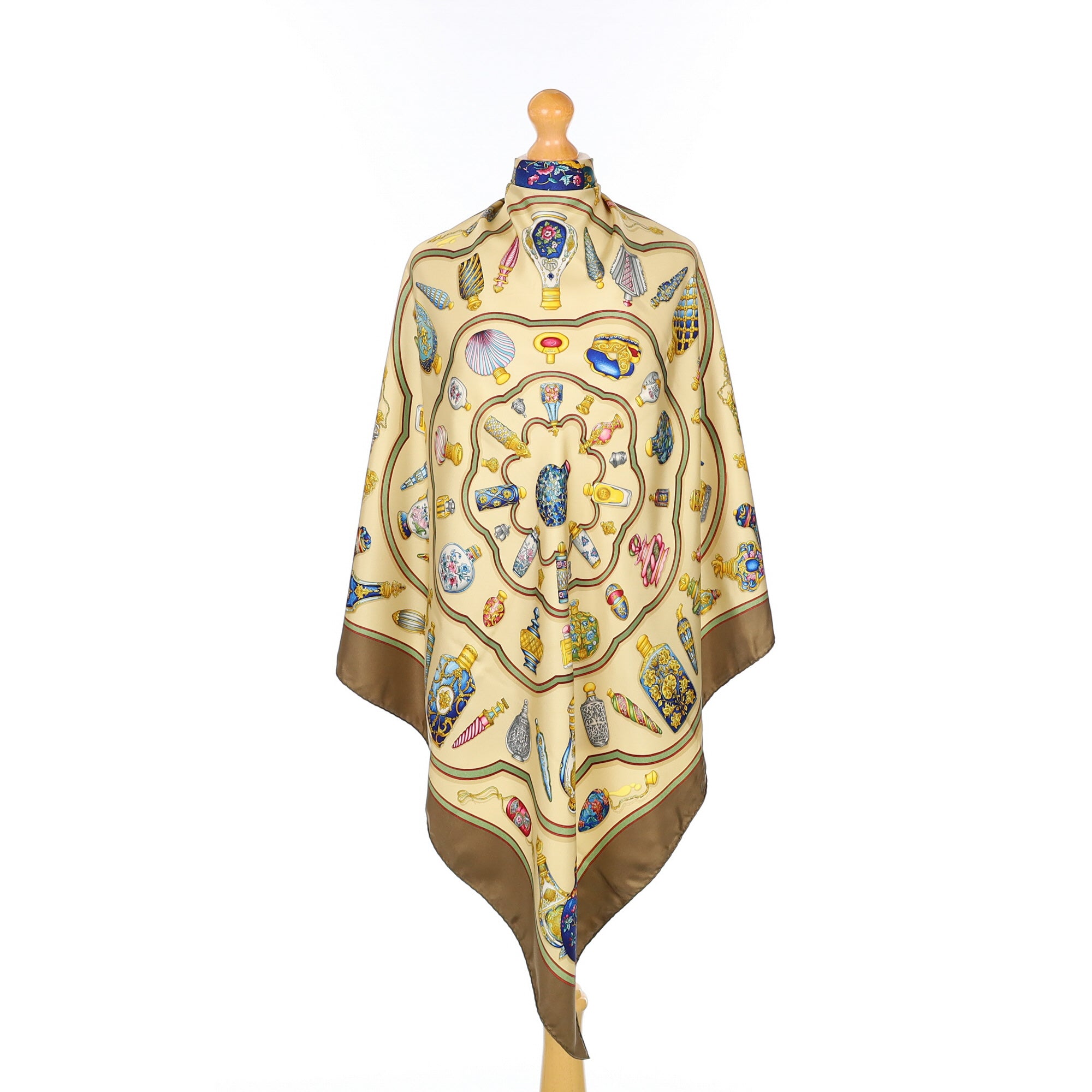 Hermès Qu ‘Importe Le Flacon Silk Scarf