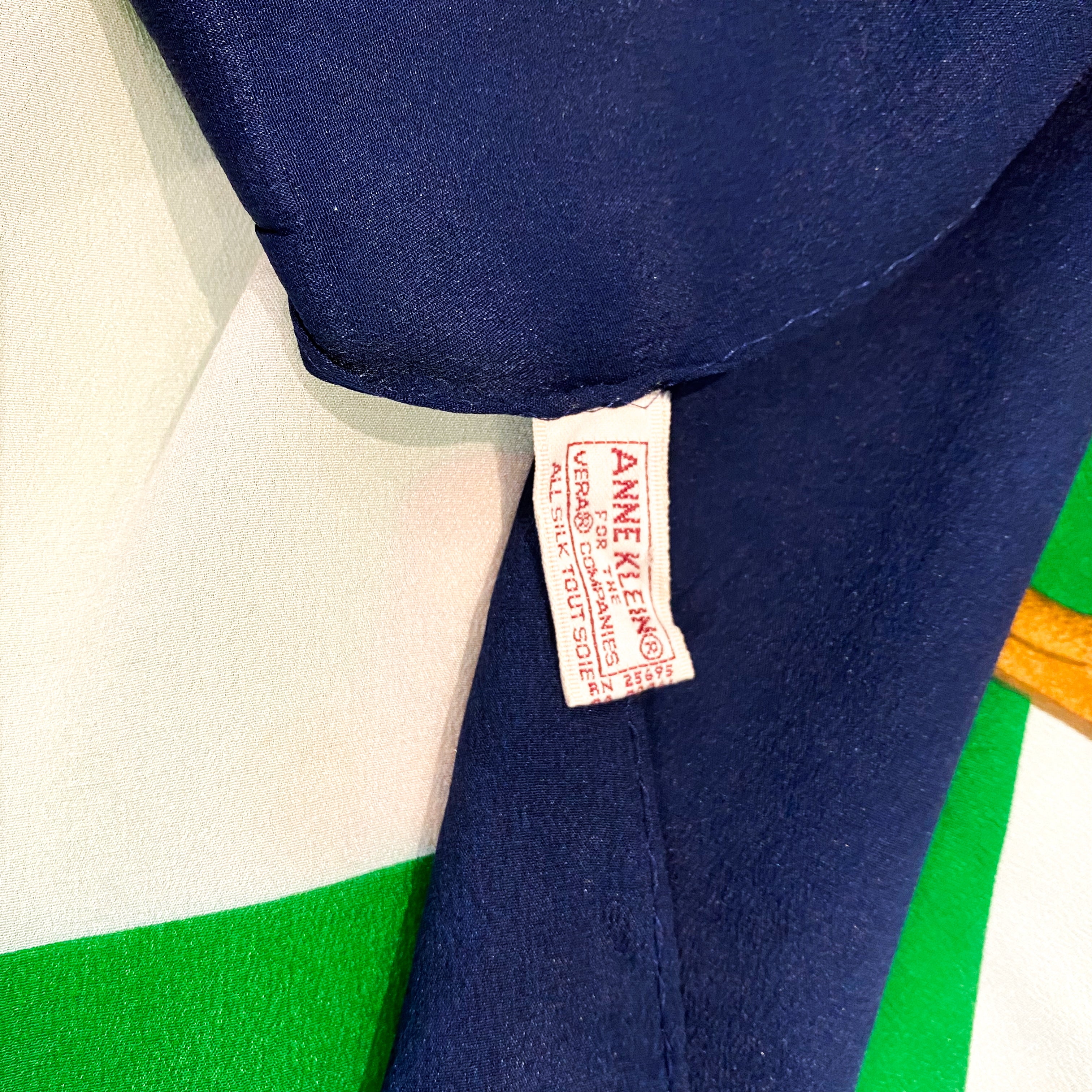 Striking Anne Klein Silk Scarf