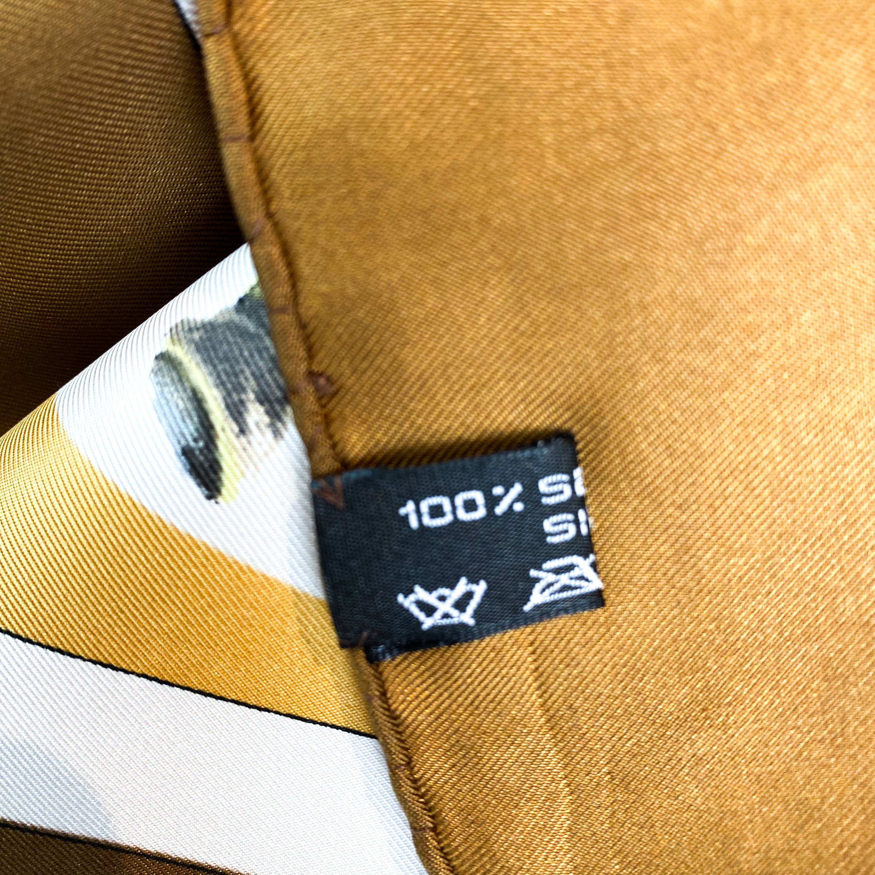 Daniel la Foret Polo Vintage Silk Scarf