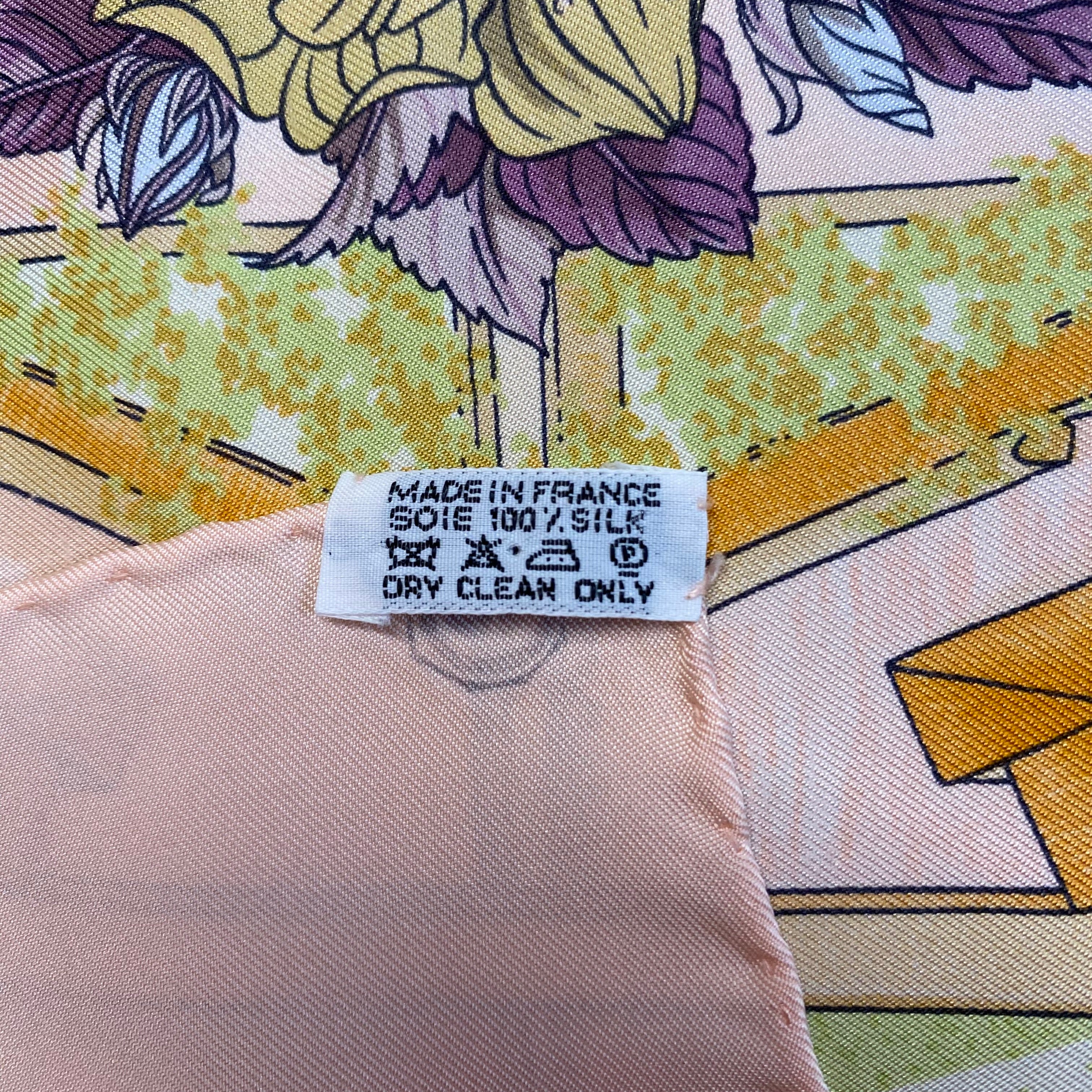 Pristine Boxed Hermès Au Pays de Cocagne Silk Scarf