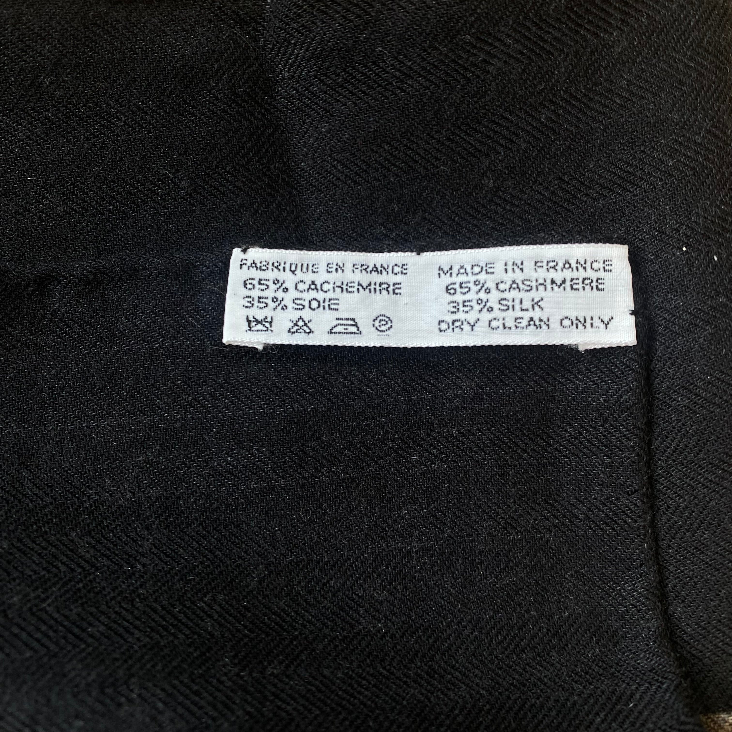 Hermès Grands Fonds Cashmere and Silk Scarf