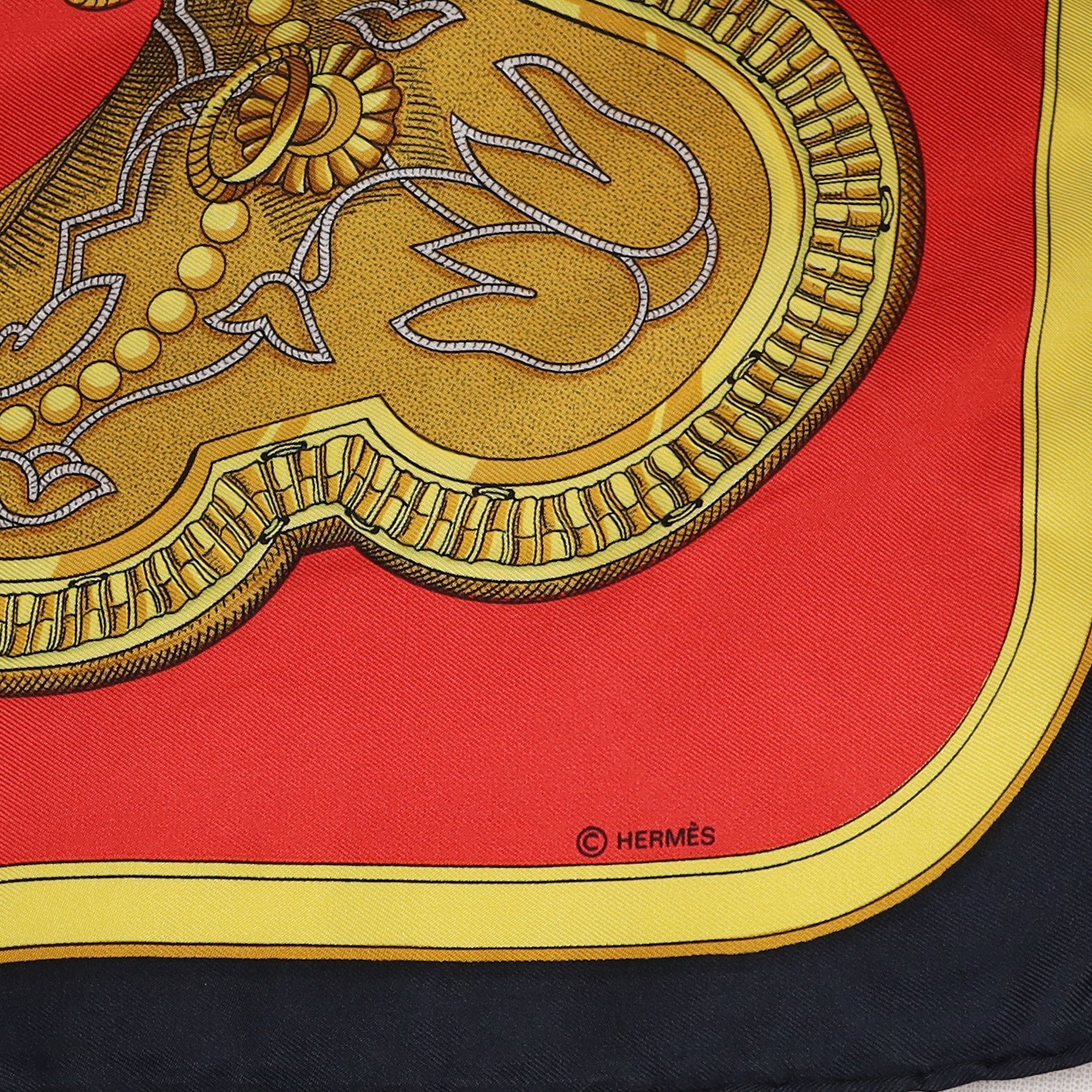 Hermès Grand Apparat Silk Scarf