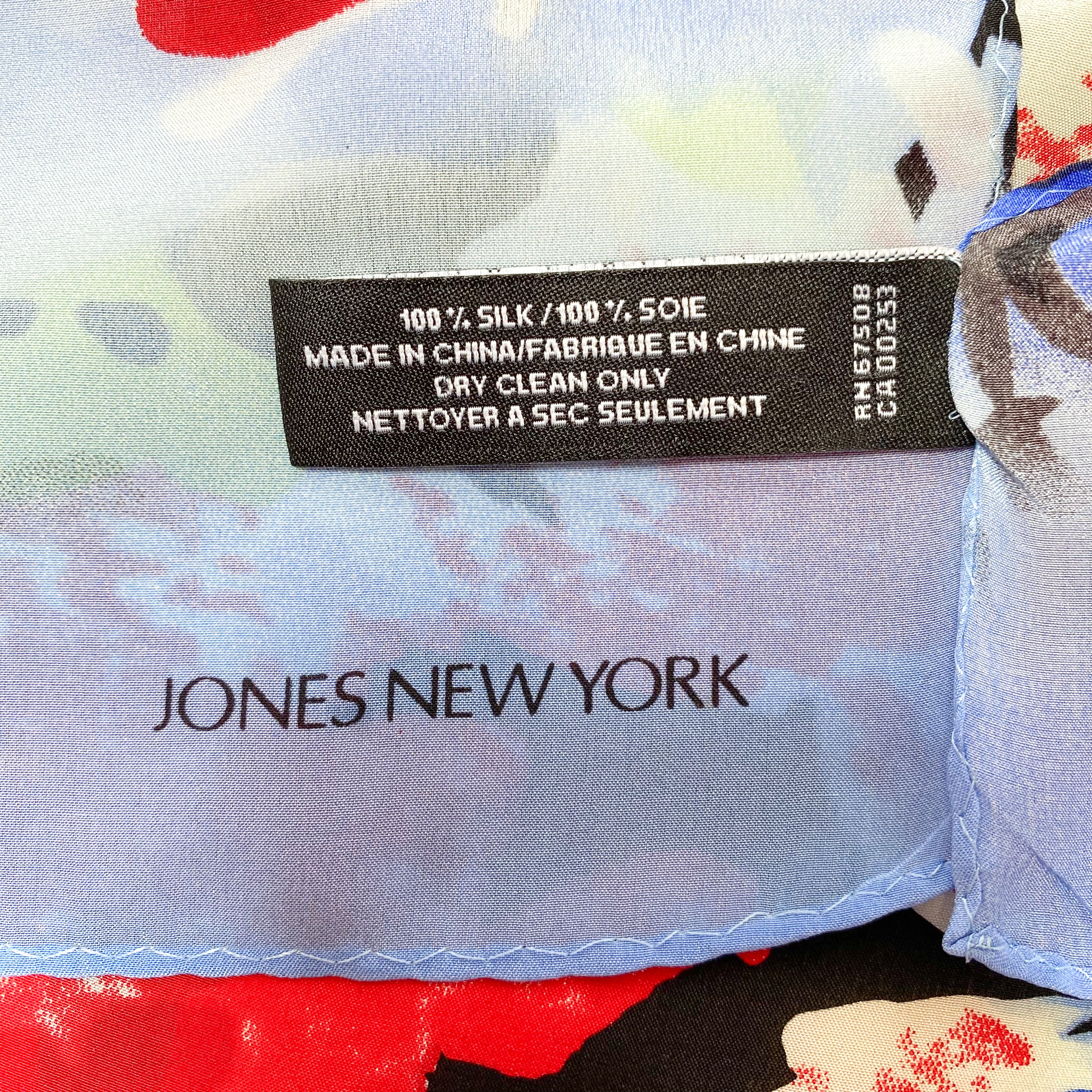 Jones New York Long Silk Scarf