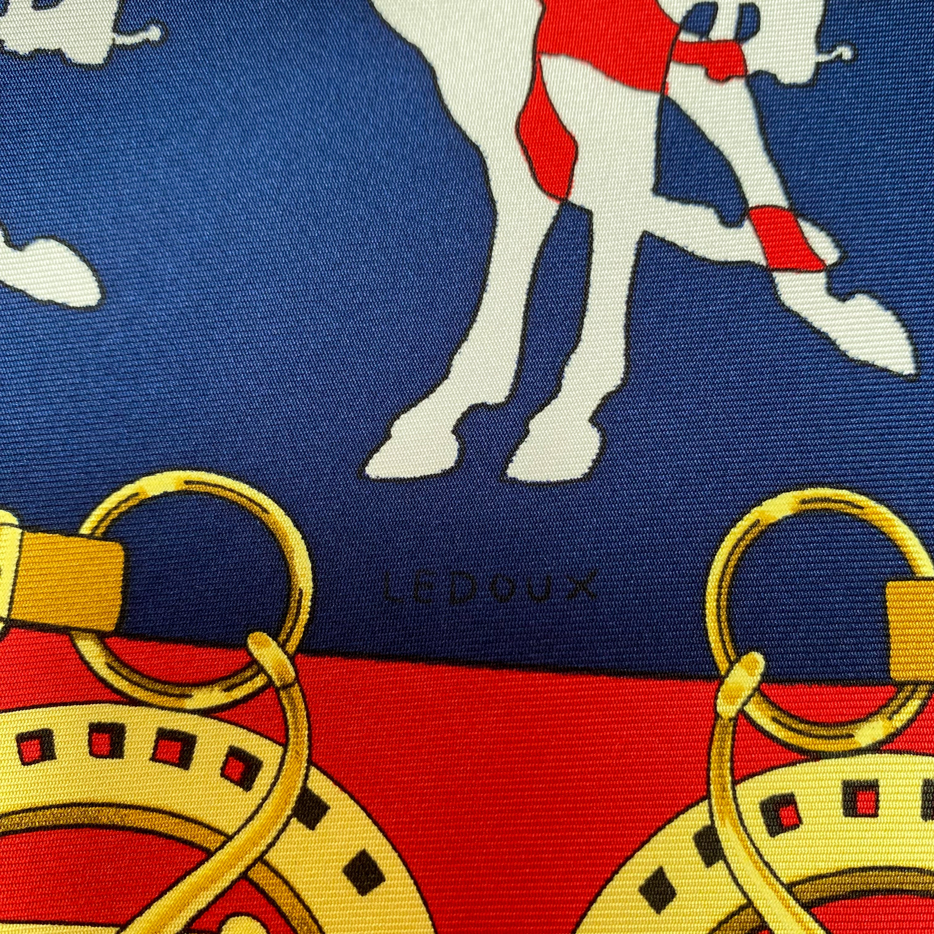 Boxed Hermès Manége 1974 Equestrian Silk Scarf