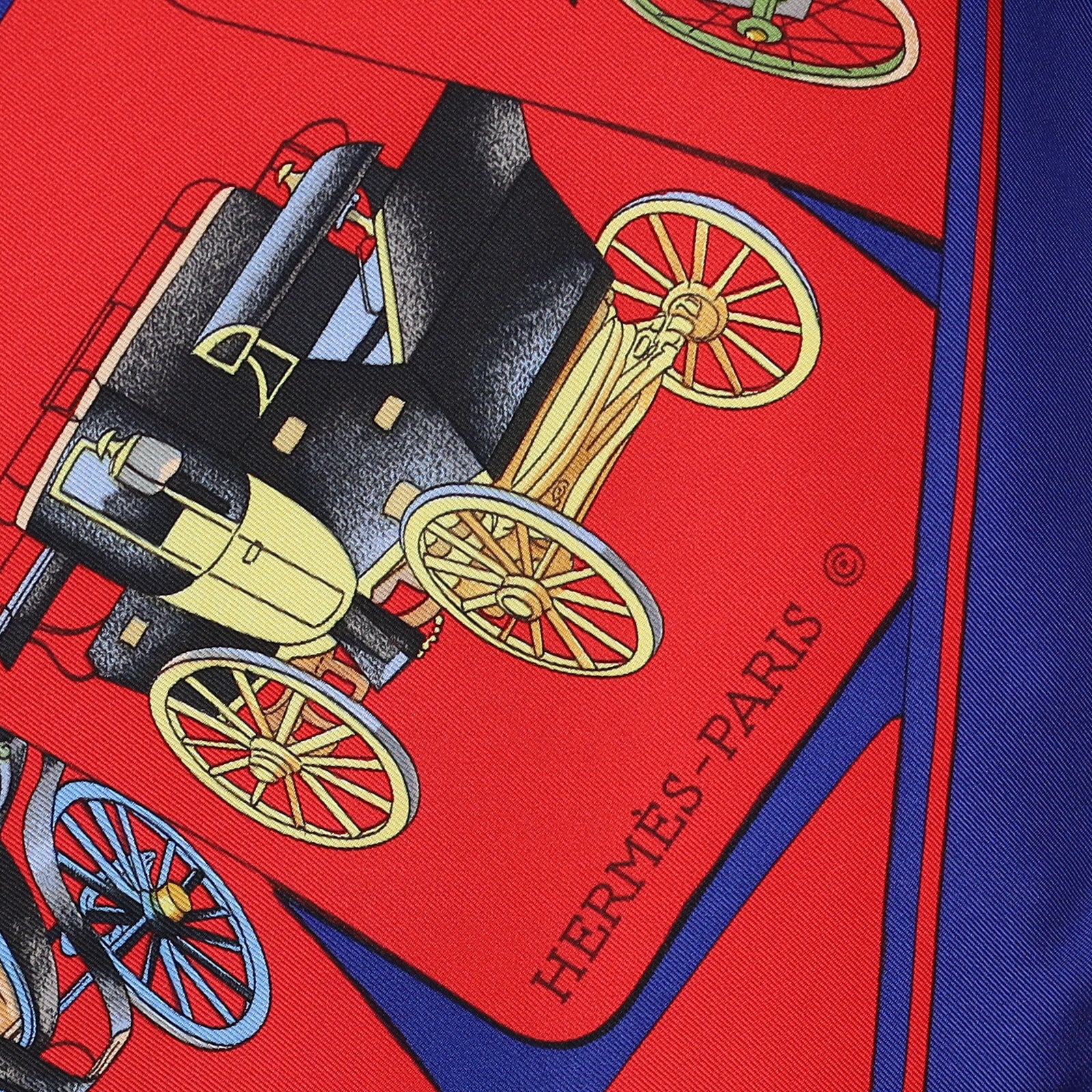 Pristine Hermès Carrosserie Silk Scarf