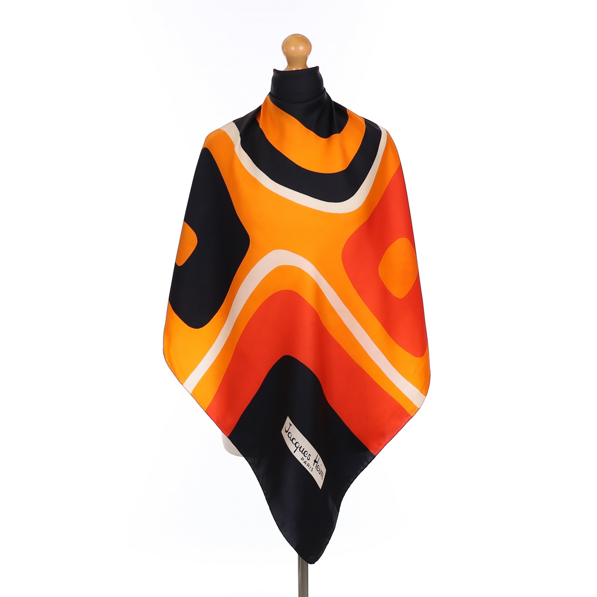 1970’s Jacques Heim Vintage Silk Scarf
