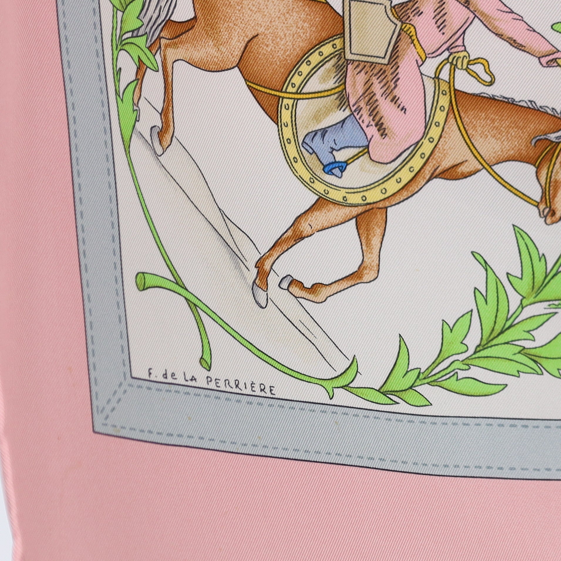 Hermès Costumes Civils Actuels Silk Scarf Rare