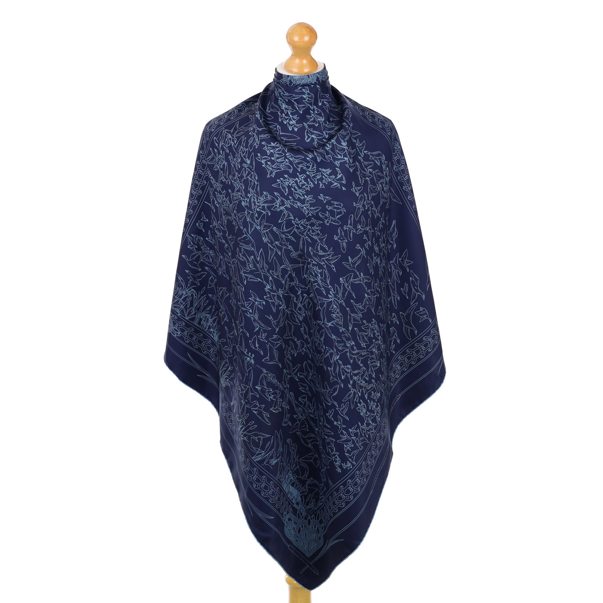 Hermès Libres Comme L’Air Silk Scarf