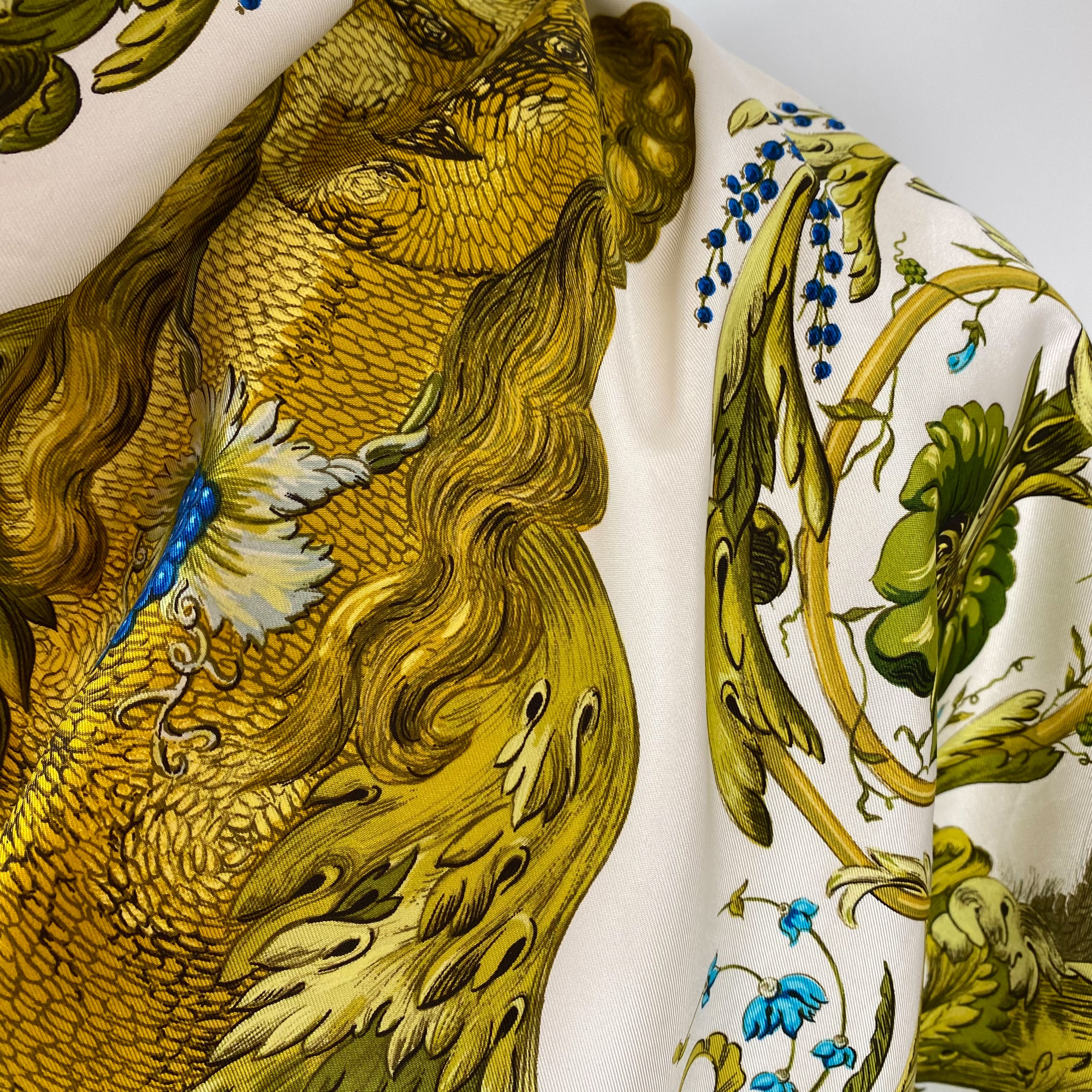 Boxed Hermes Cerès Silk Scarf