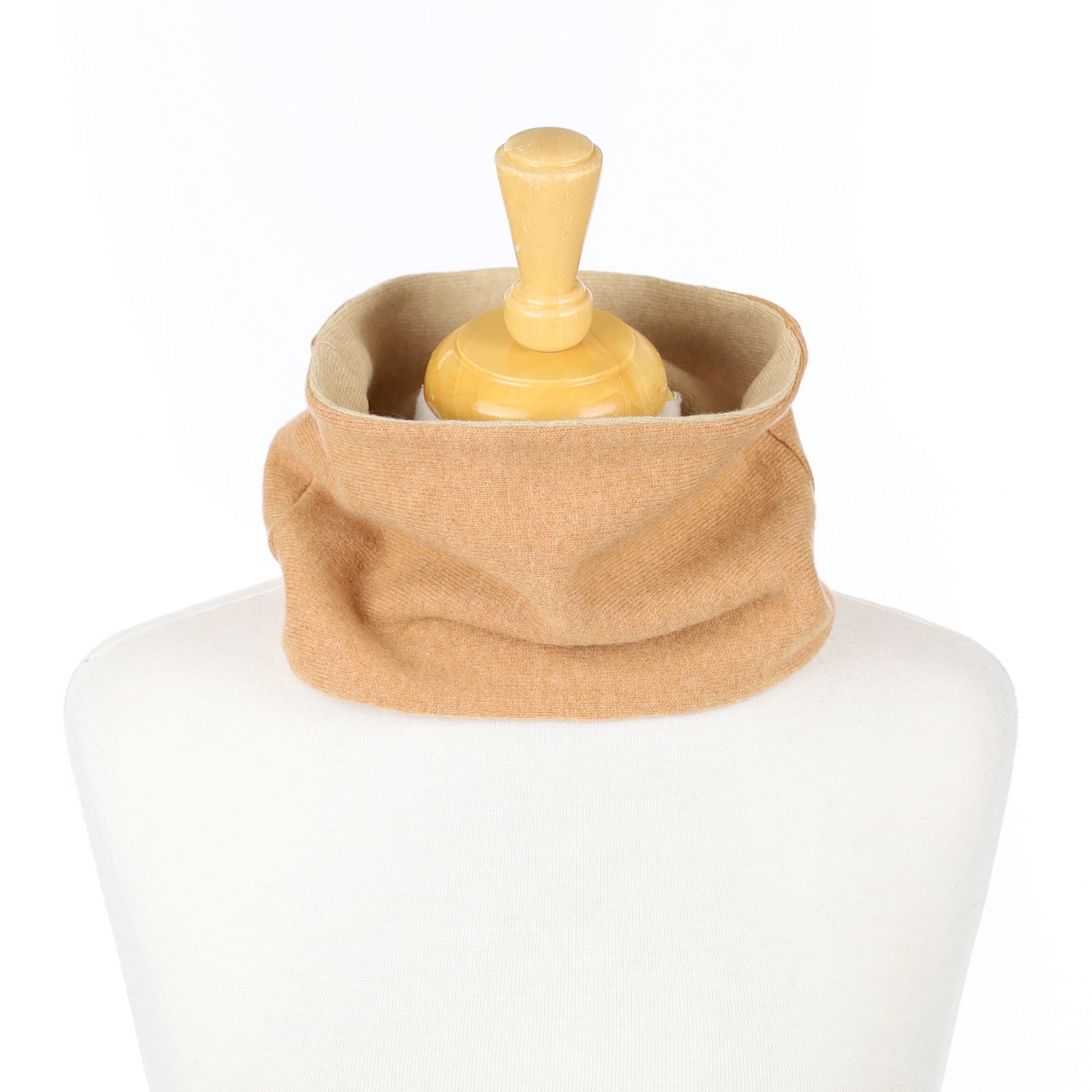 Butterscotch and Fawn Neck Warmer