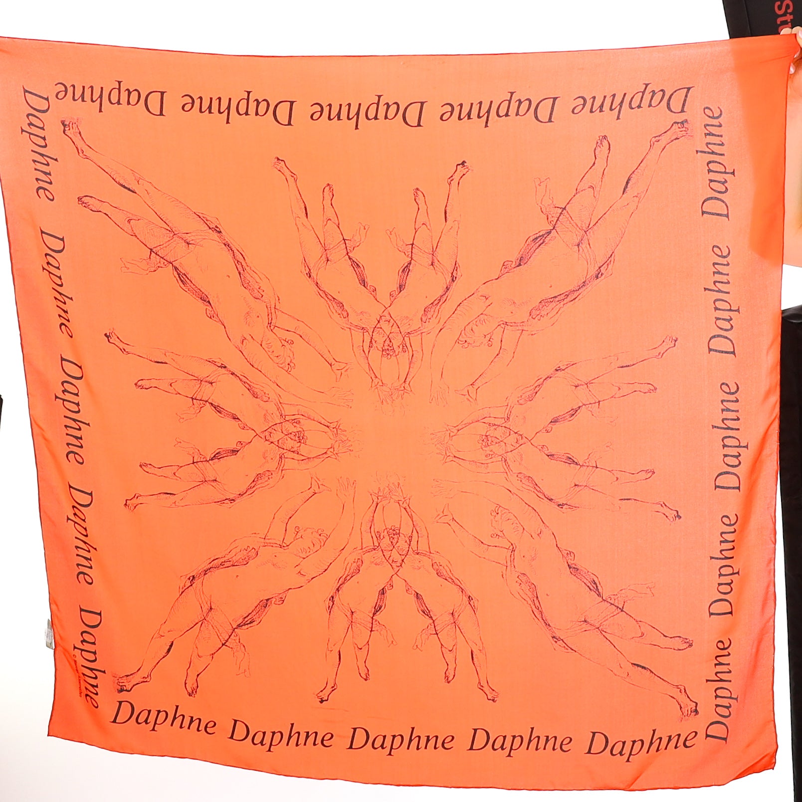 Brand New Boxed Harriet Anstruther Vintage Silk Scarf
