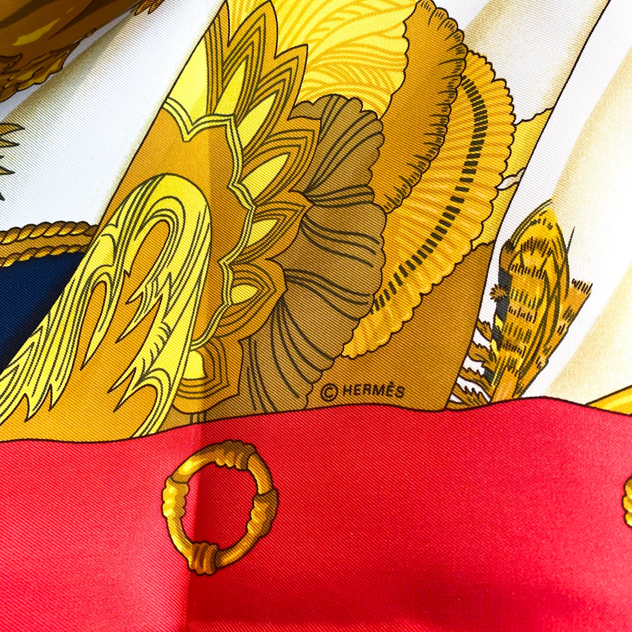 Brand New Boxed Hermes Soleil de Soie Designer Silk Scarf