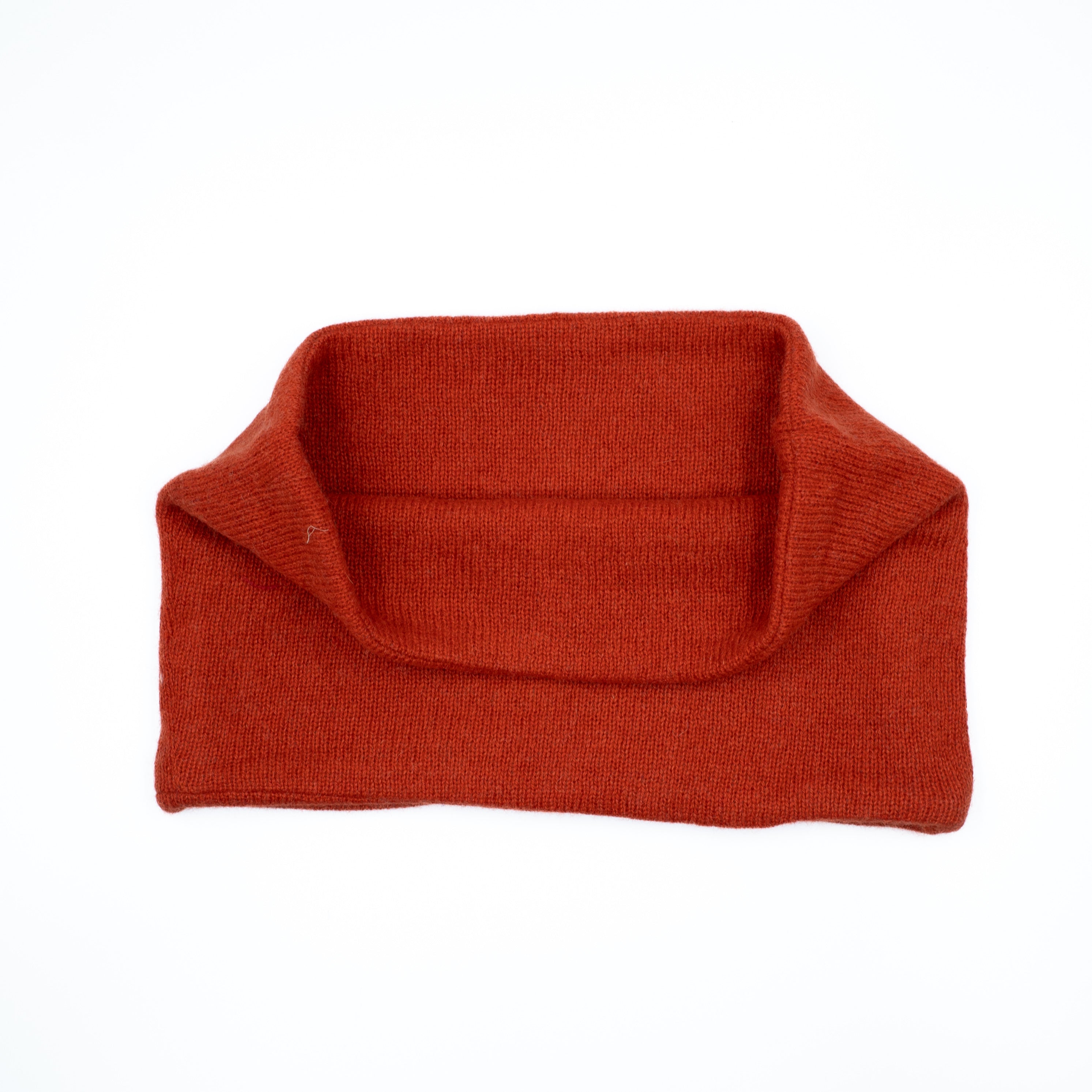 Burnt Tomato Orange Neck Warmer