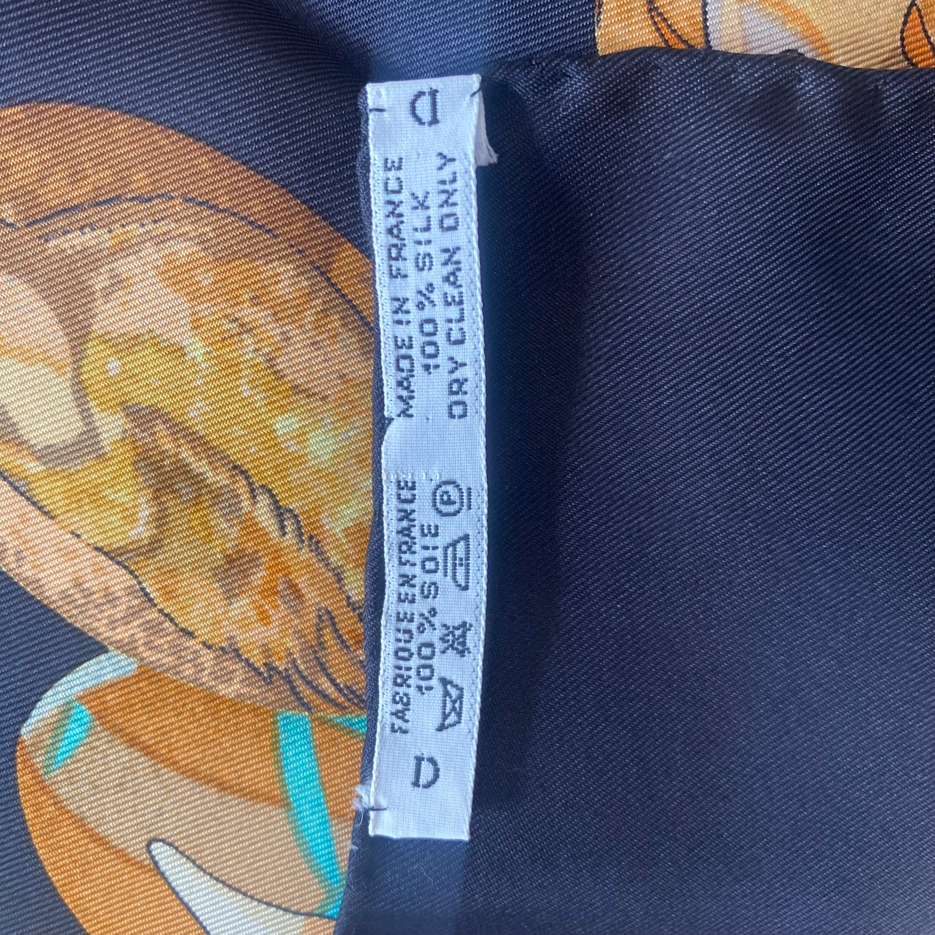 Brand New Boxed Hermès Couvée D’Hermès Silk Scarf Quite Rare