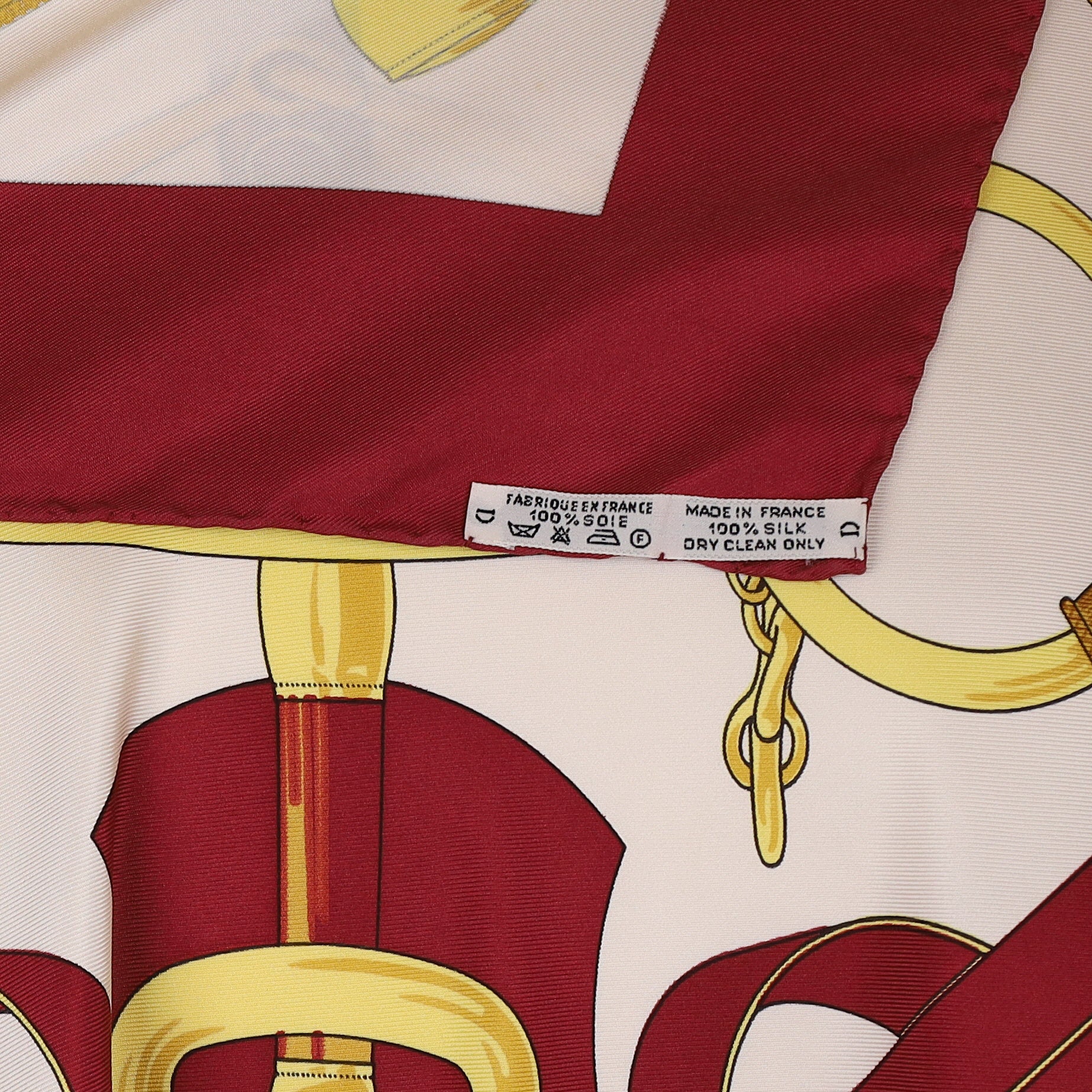 Hermès Eperon D'or Silk Scarf